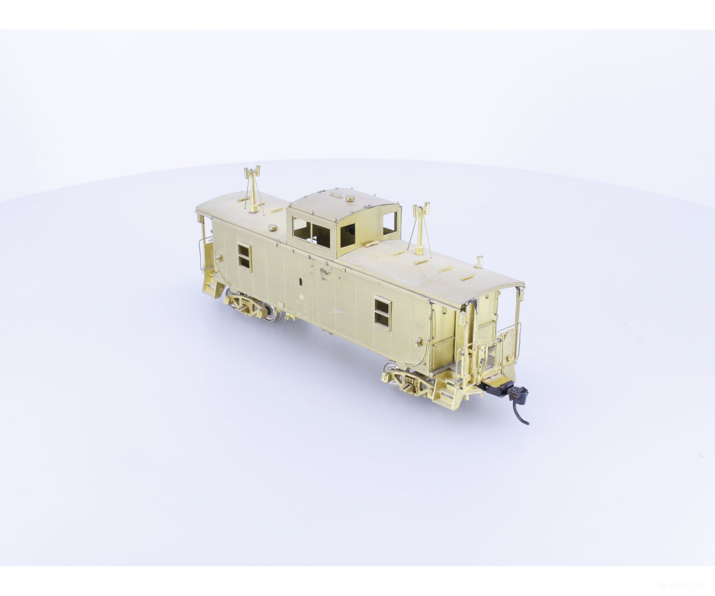 Overland 3823 HO Brass Steel Extended Cupola Caboose Riveted Body Radial Roof Canadian Pacific (CP) - Freight Cars