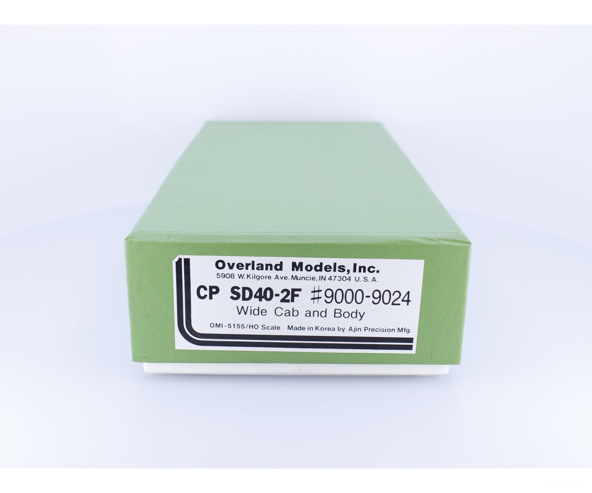 Overland 5155 HO Brass SD40-2F Diesel Locomotive Unpainted Brand New Never Run Canadian Pacific (CP) 9000-9024 Analog