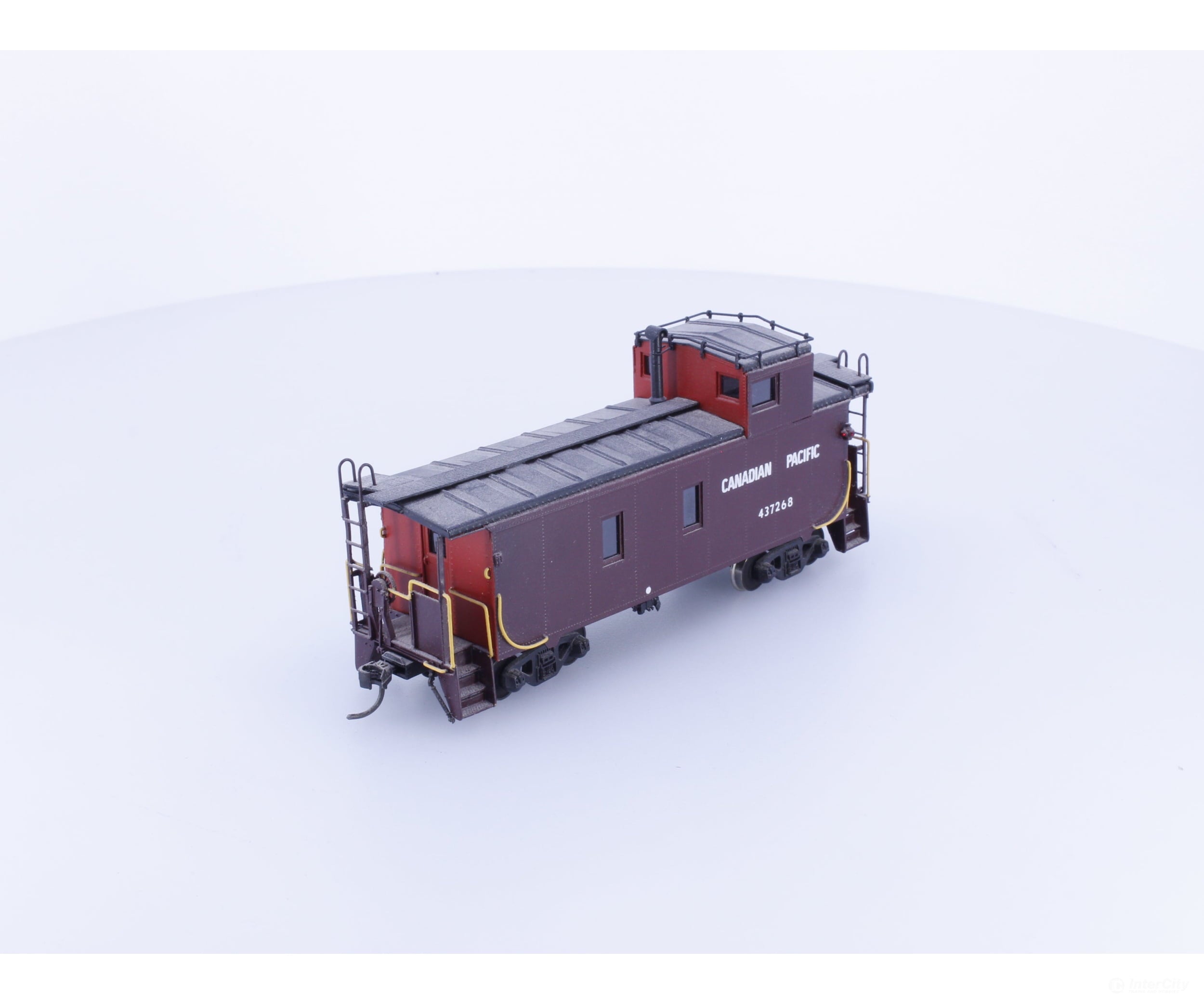 Overland CPRSCOS HO Brass Steel Caboose Old Style Canadian Pacific (CP) 437268 - Freight Cars