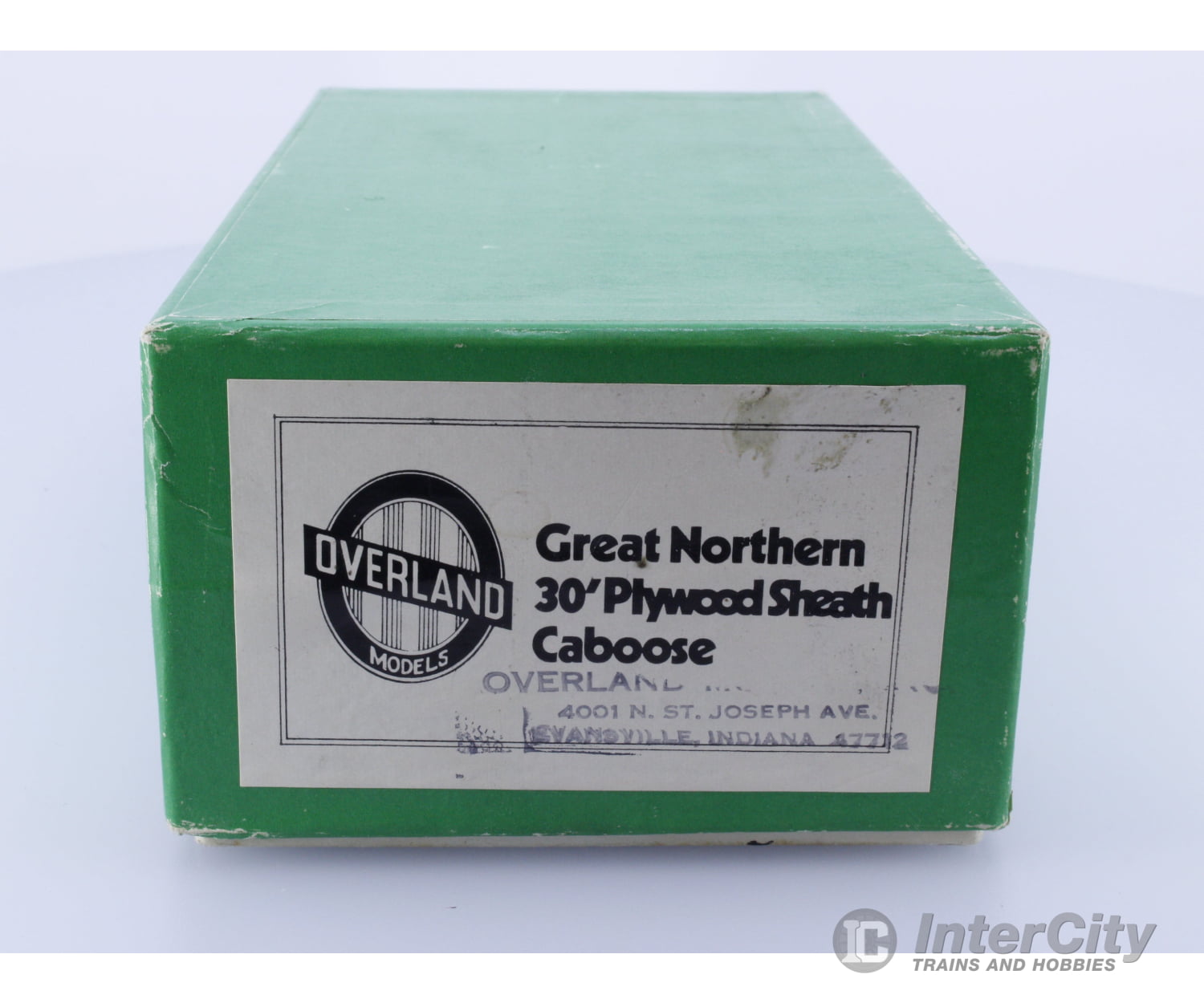 Overland GN30CAB HO Painted Brass 30’ Plywood Sheath Caboose Great Northern (GN) Freight Cars