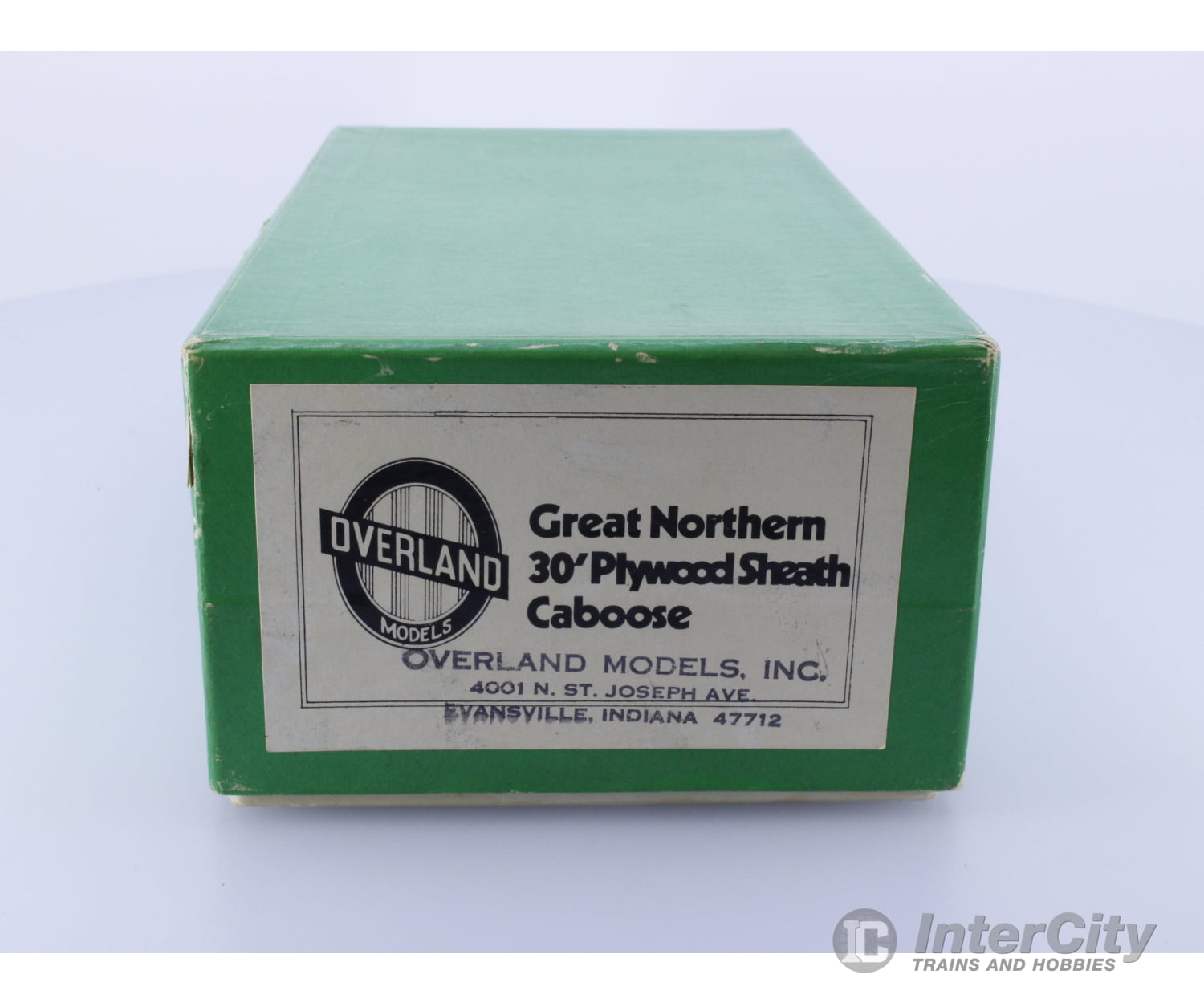 Overland GN30PLYCAB HO Brass Painted 30’ Plywood Sheath Caboose Great Northern (GN) Freight Cars