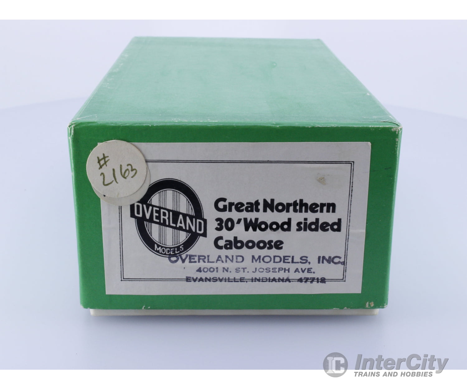 Overland GN30WOODCAB HO Brass Unpainted 30’ Wood Sided Caboose Great Northern (GN) Freight Cars