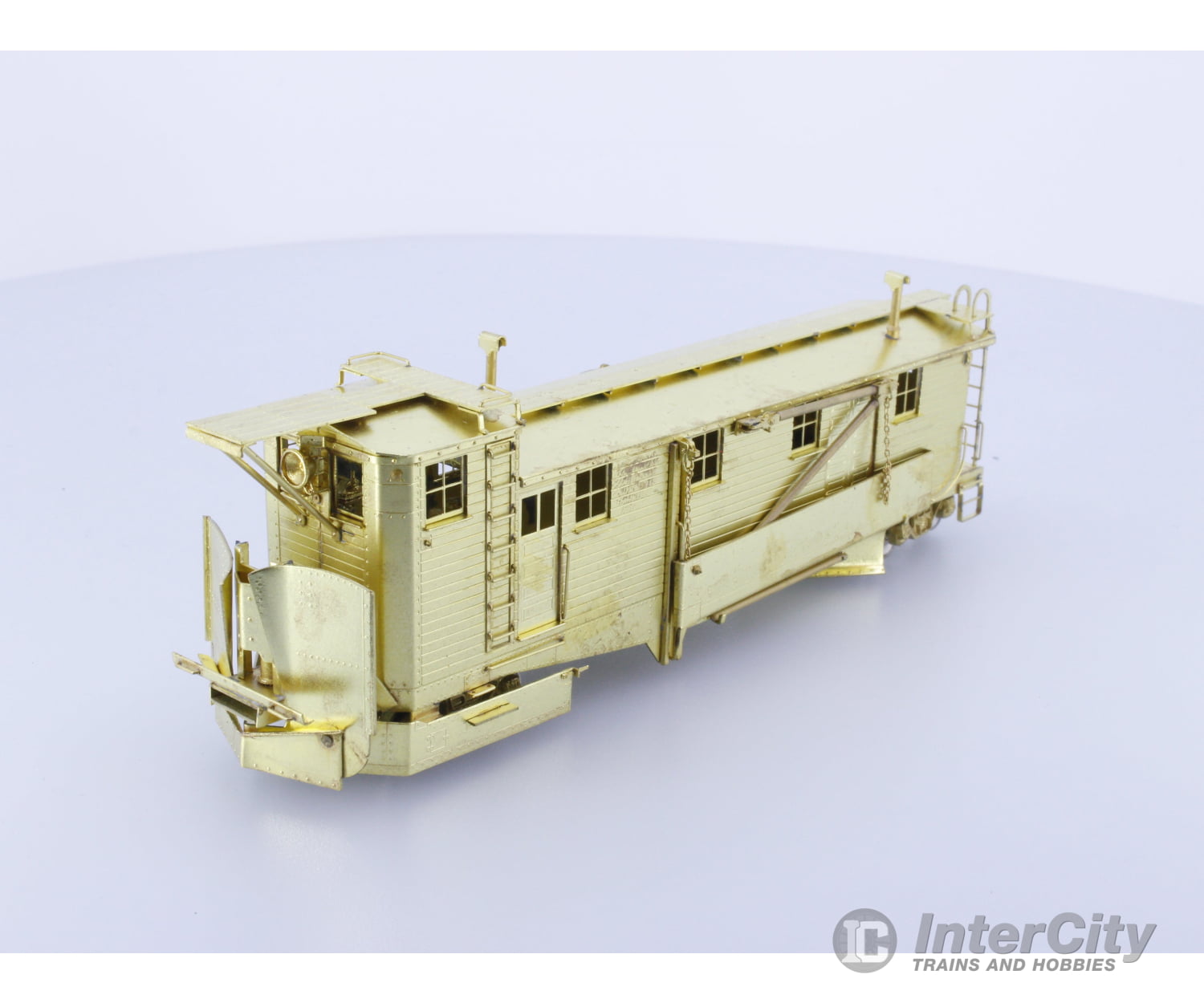 Overland GNSNOWDOZ HO Brass Unpainted Snow Dozer 1690-1694 Great Northern (GN) 1680-1694 Freight Cars