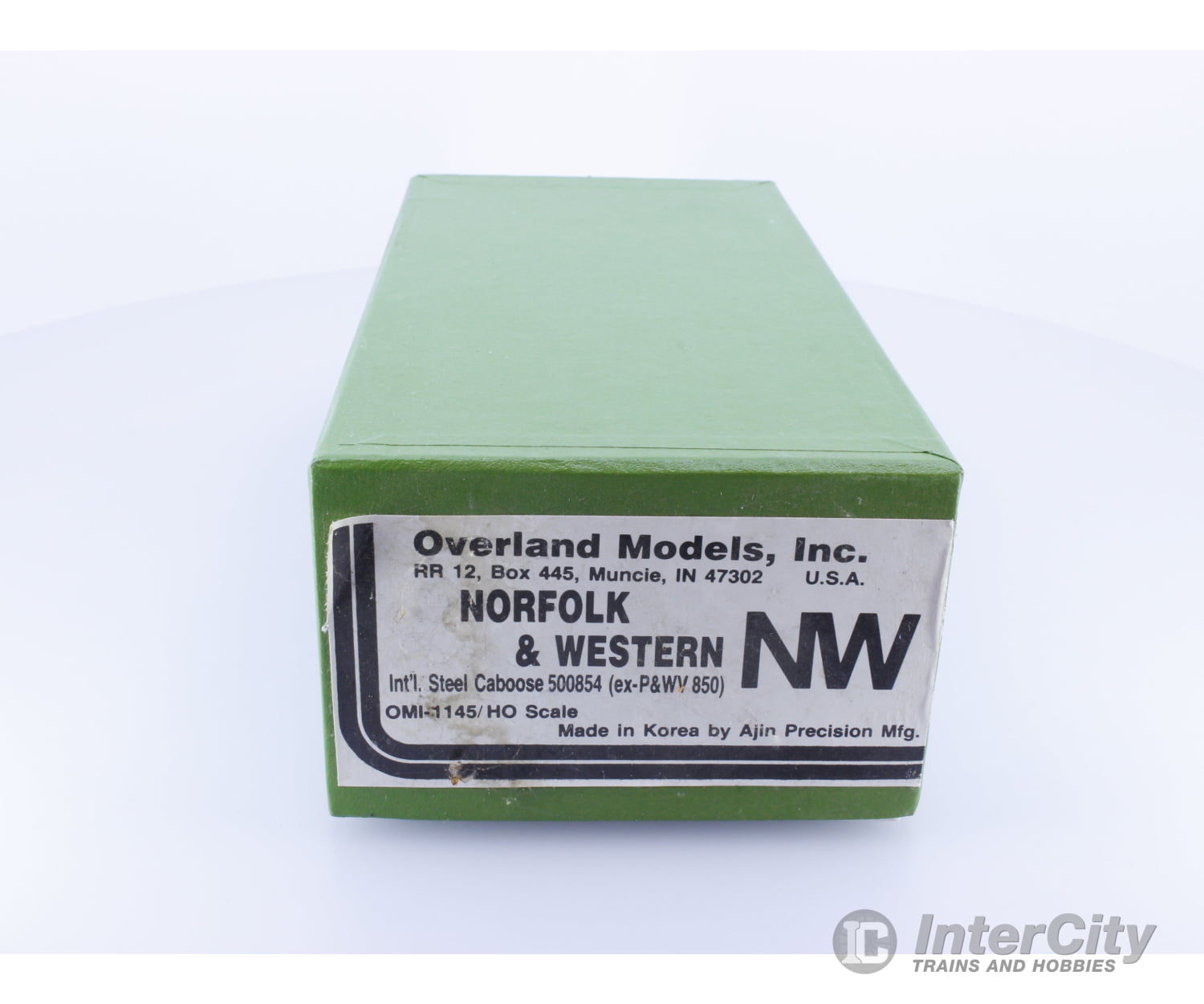 Overland OMI-1145 HO Brass International Steel Caboose ex P&WV Undecorated #2 Norfolk & Western (NW) Freight Cars