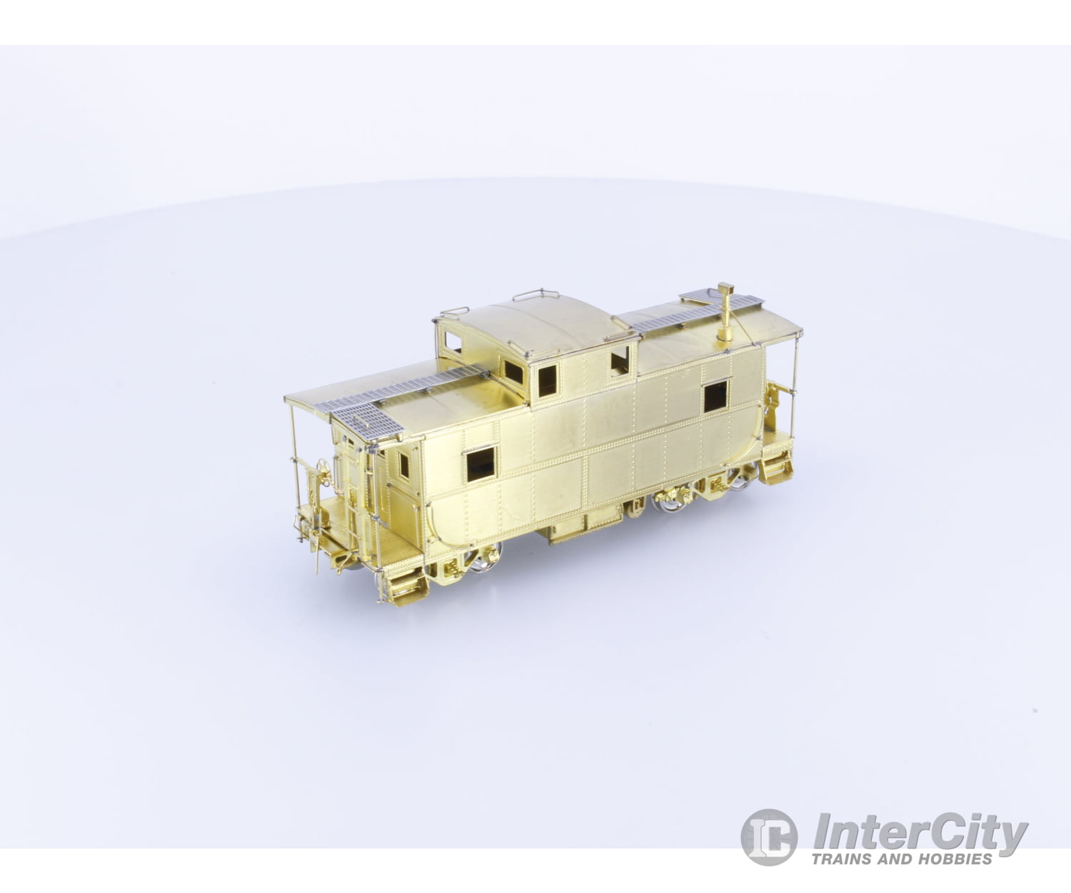 Overland OMI-1222 HO Brass C-2 Steel Caboose Undecorated Norfolk & Western (NW) Freight Cars