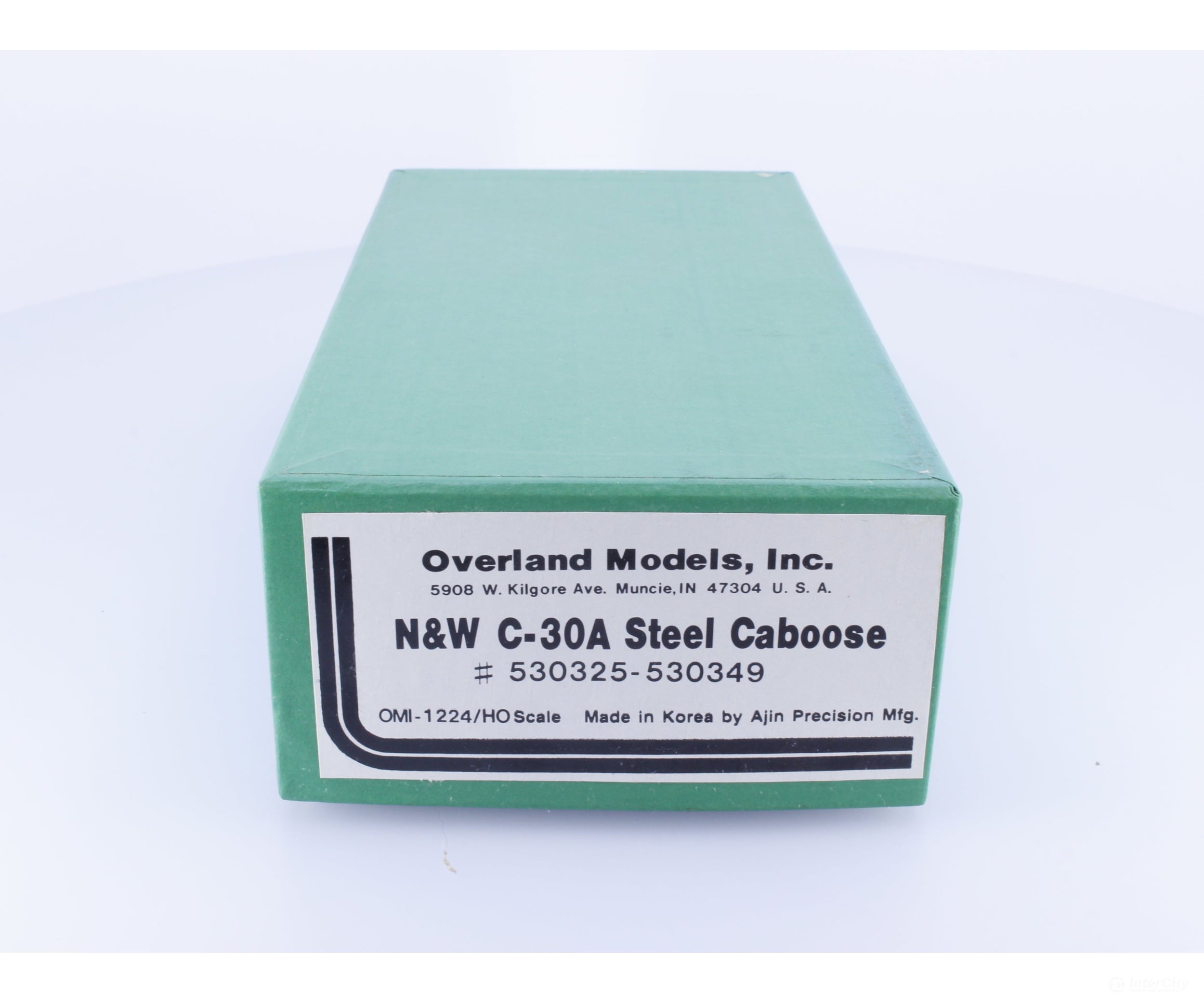 Overland OMI-1224 HO Brass C-30A Steel Caboose Undecorated Norfolk & Western (NW) Freight Cars