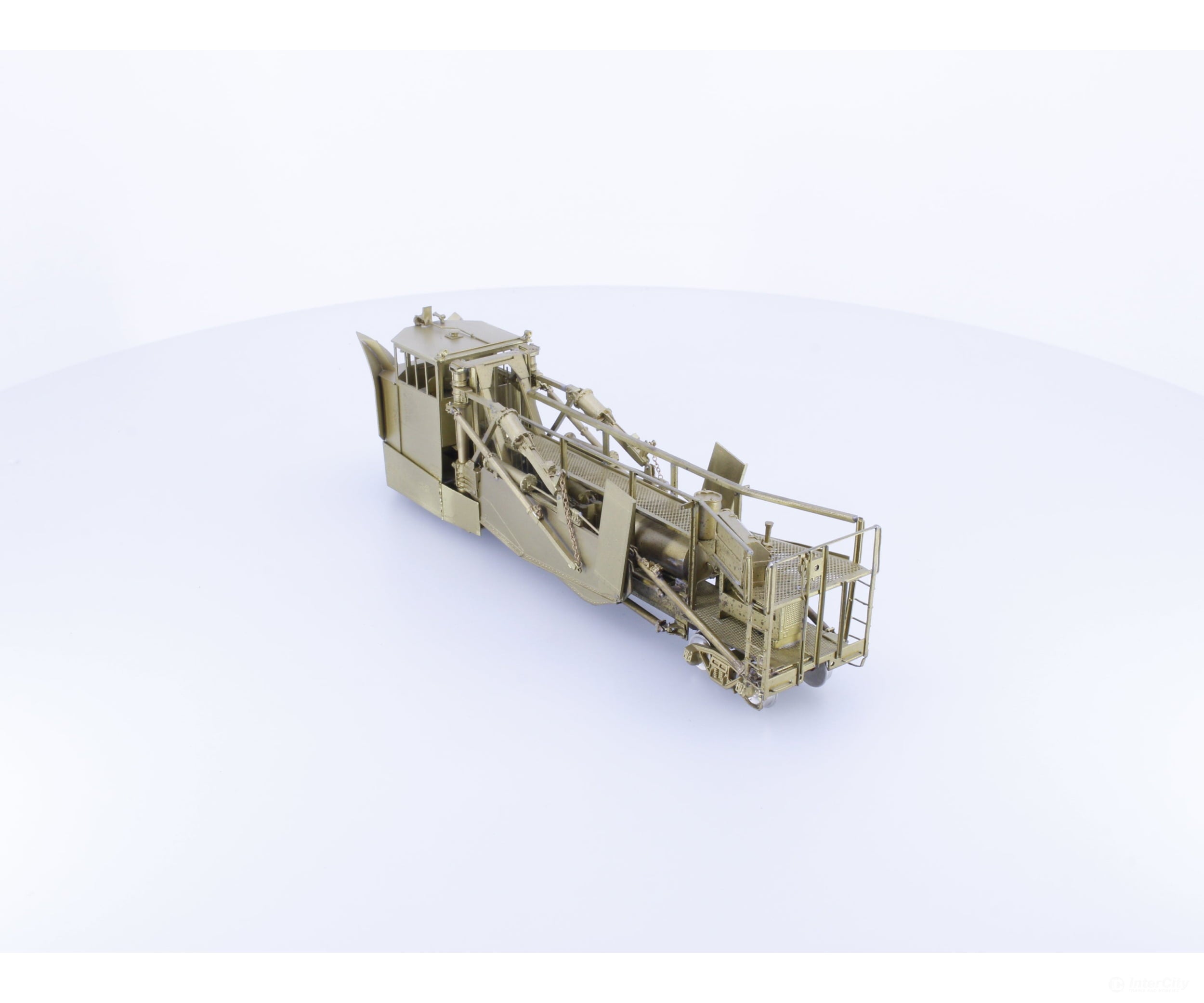 Overland OMI-1305 HO Brass Jordan Spreader Undecorated Norfolk & Western (NW) Analog DC Locomotives
