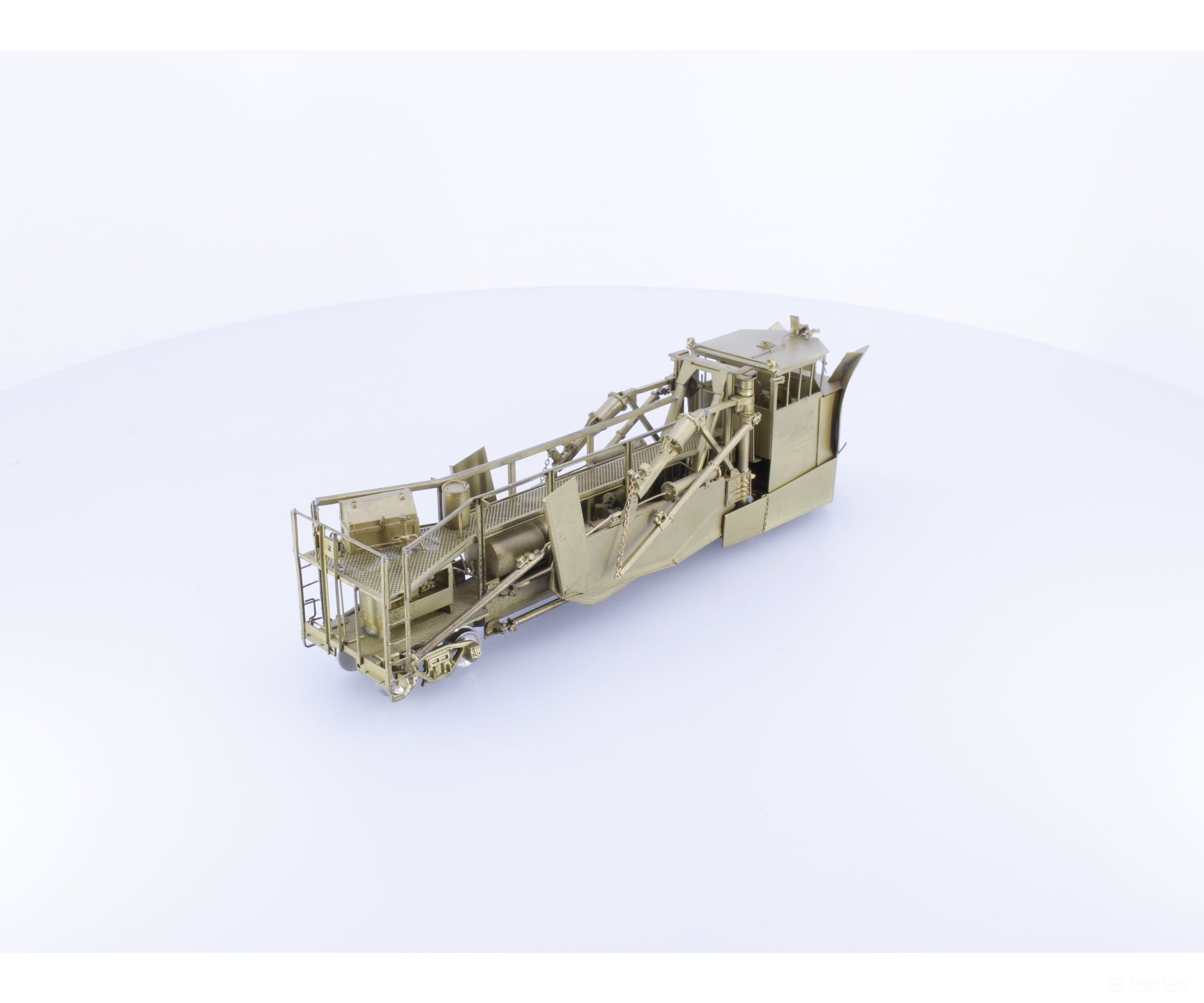 Overland OMI-1305 HO Brass Jordan Spreader Undecorated Norfolk & Western (NW) Analog DC Locomotives