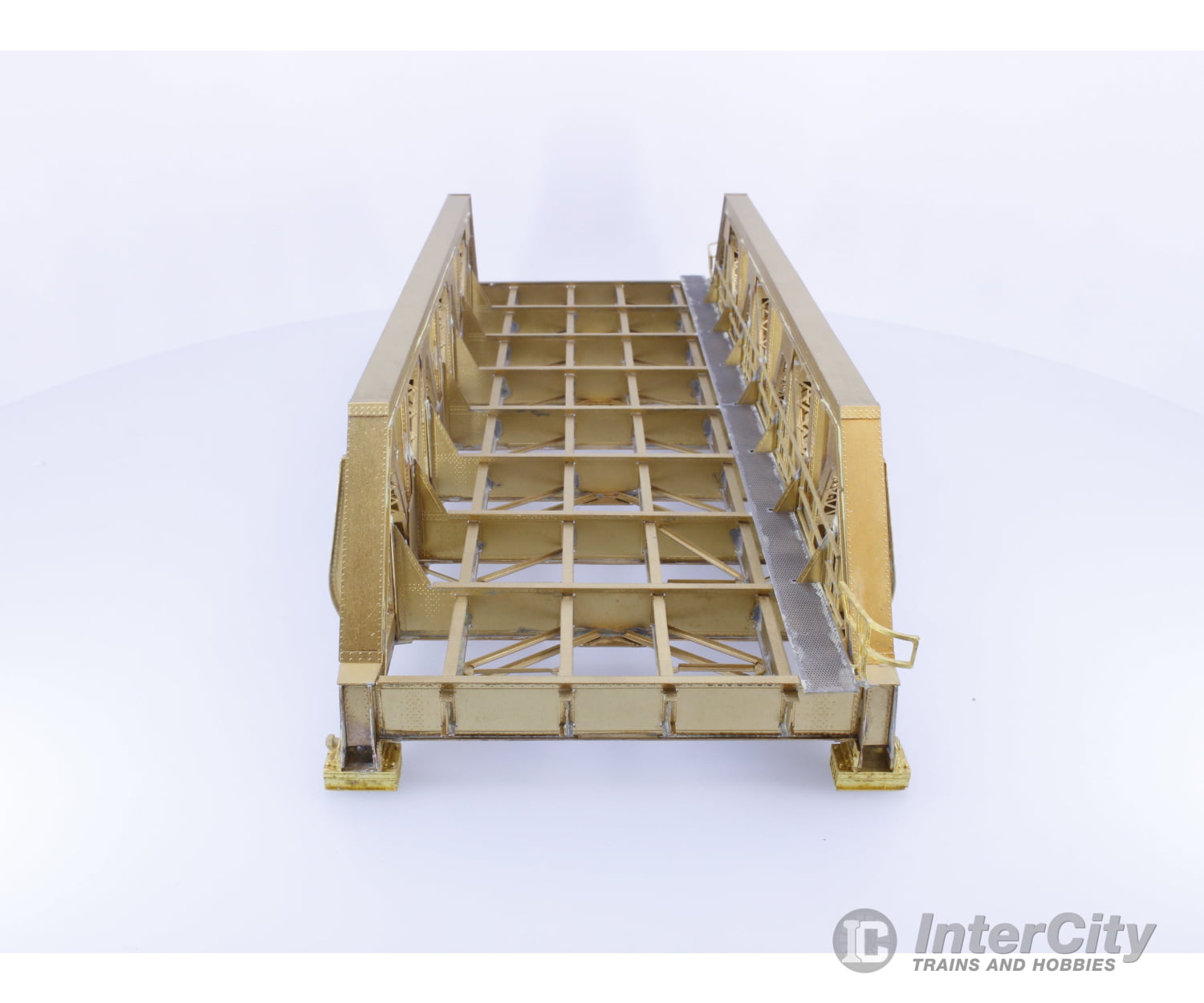 Overland OMI-1383 HO Brass Pony Truss Thru Bridge 93’ 2 Track Type with Added Braces Tunnels & Bridges