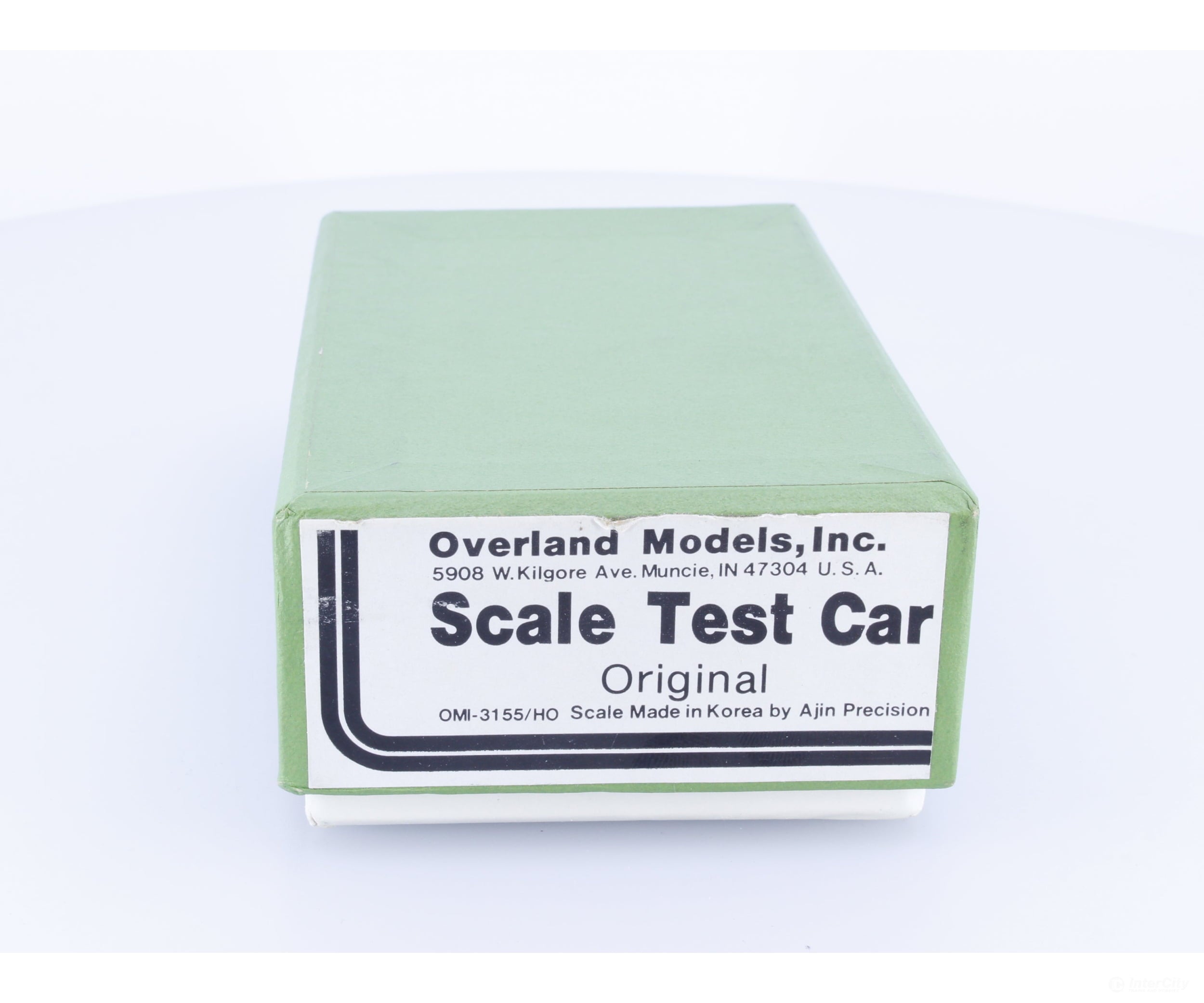 Overland OMI-3155 HO Brass Scale Test Car Original Freight Cars