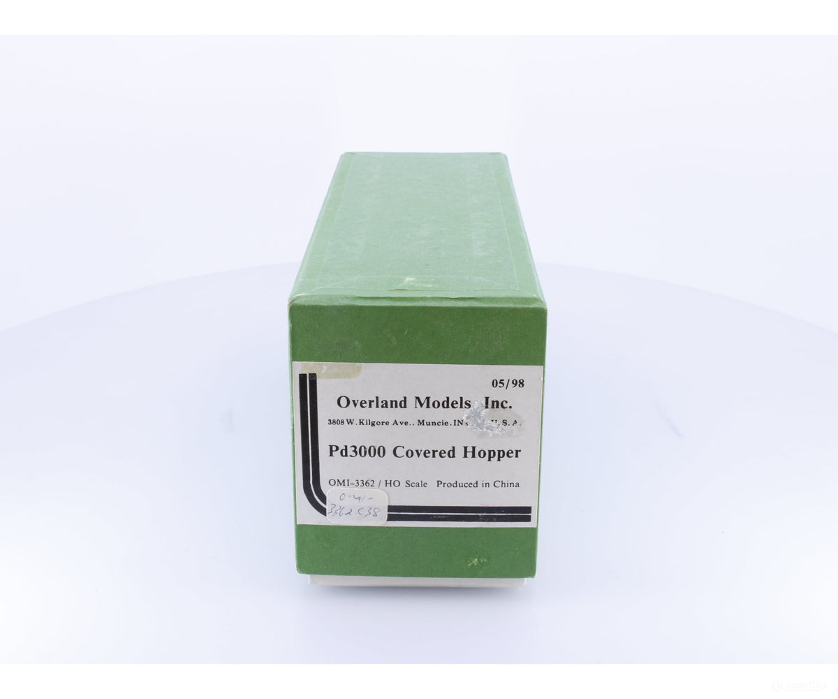 Overland OMI-3362 HO Pd3000 Covered Hopper Atlas Cements (NAHX) 93023 - Freight Cars