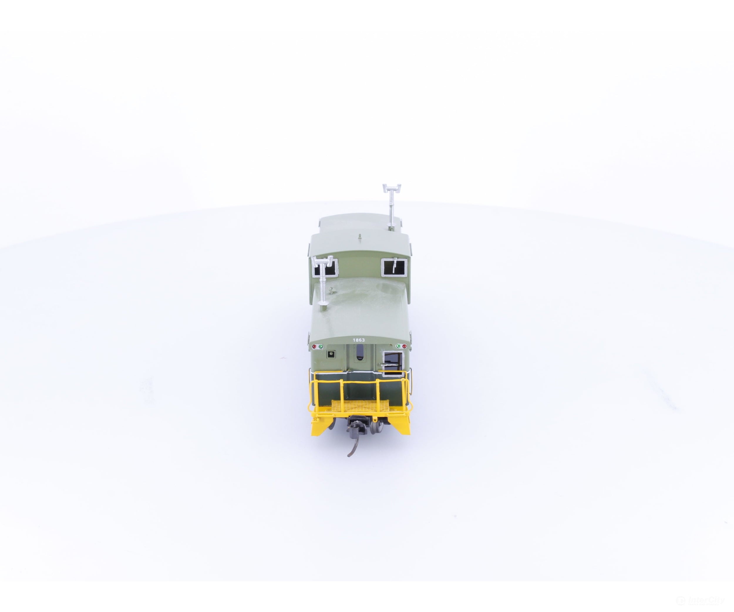 Overland OMI-3861.3 HO Brass Wide Vision Caboose BC Rail (BCOL) 1863 - Freight Cars