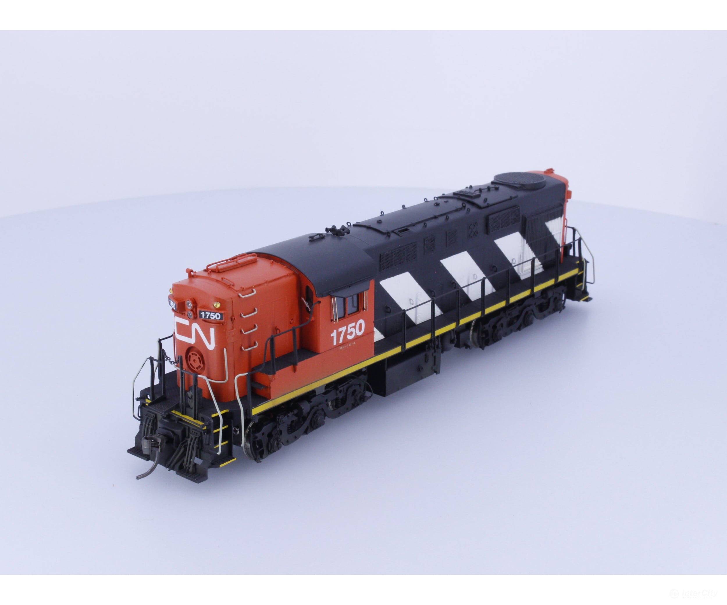 Overland OMI-5272 HO Brass Painted RSC 18 MR14c Class Canadian National (CN) 1750 Analog DC Locomotives