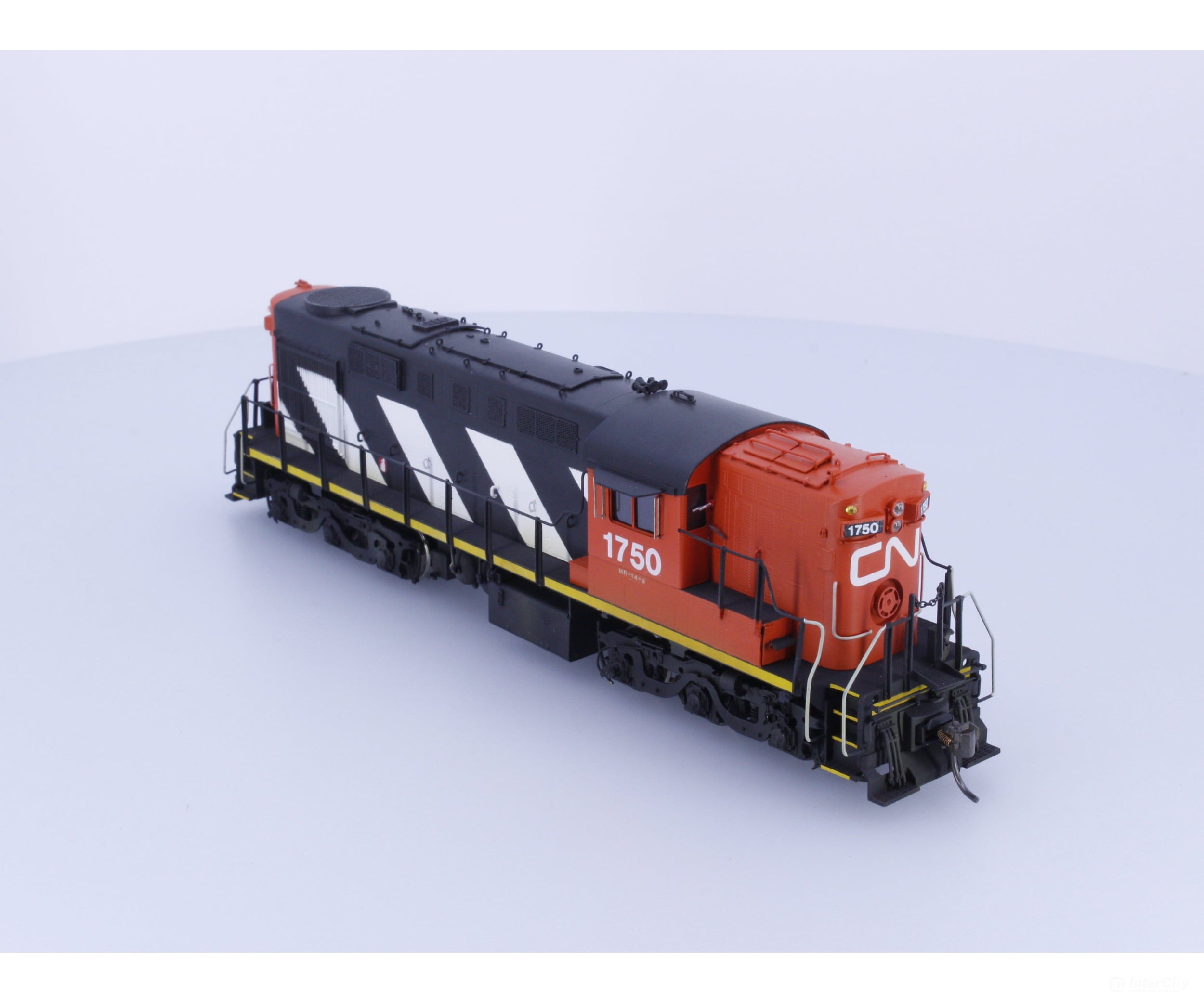 Overland OMI-5272 HO Brass Painted RSC 18 MR14c Class Canadian National (CN) 1750 Analog DC Locomotives