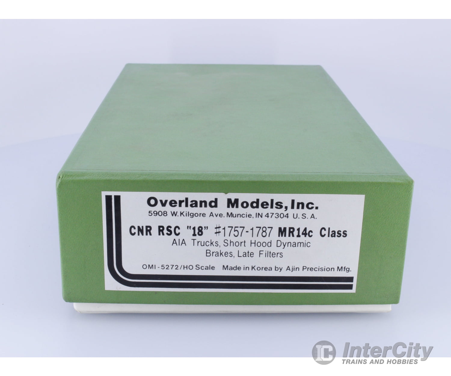 Overland OMI-5272 HO Brass RSC 18 Factory Painted Canadian National (CN) 1755 Analog DC Locomotives