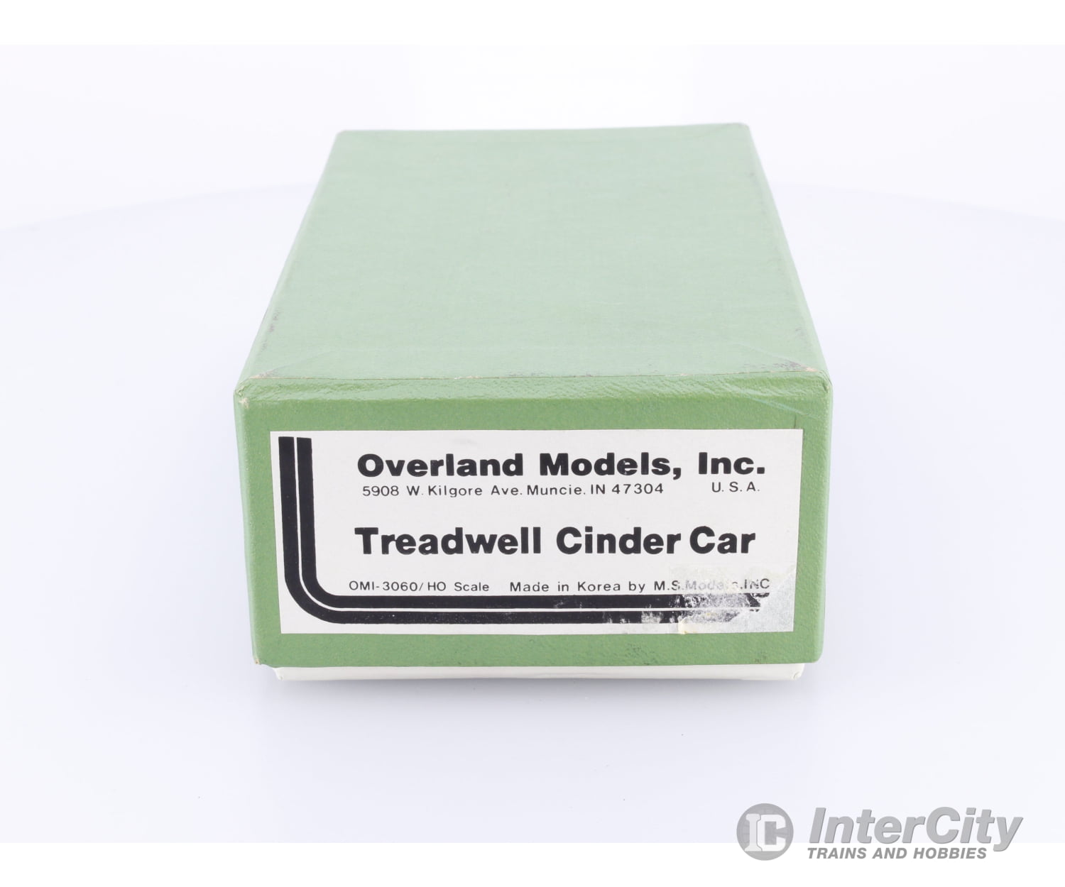 Overland OVERTCC HO Brass Treadwell Cinder Car (#1) Freight Cars