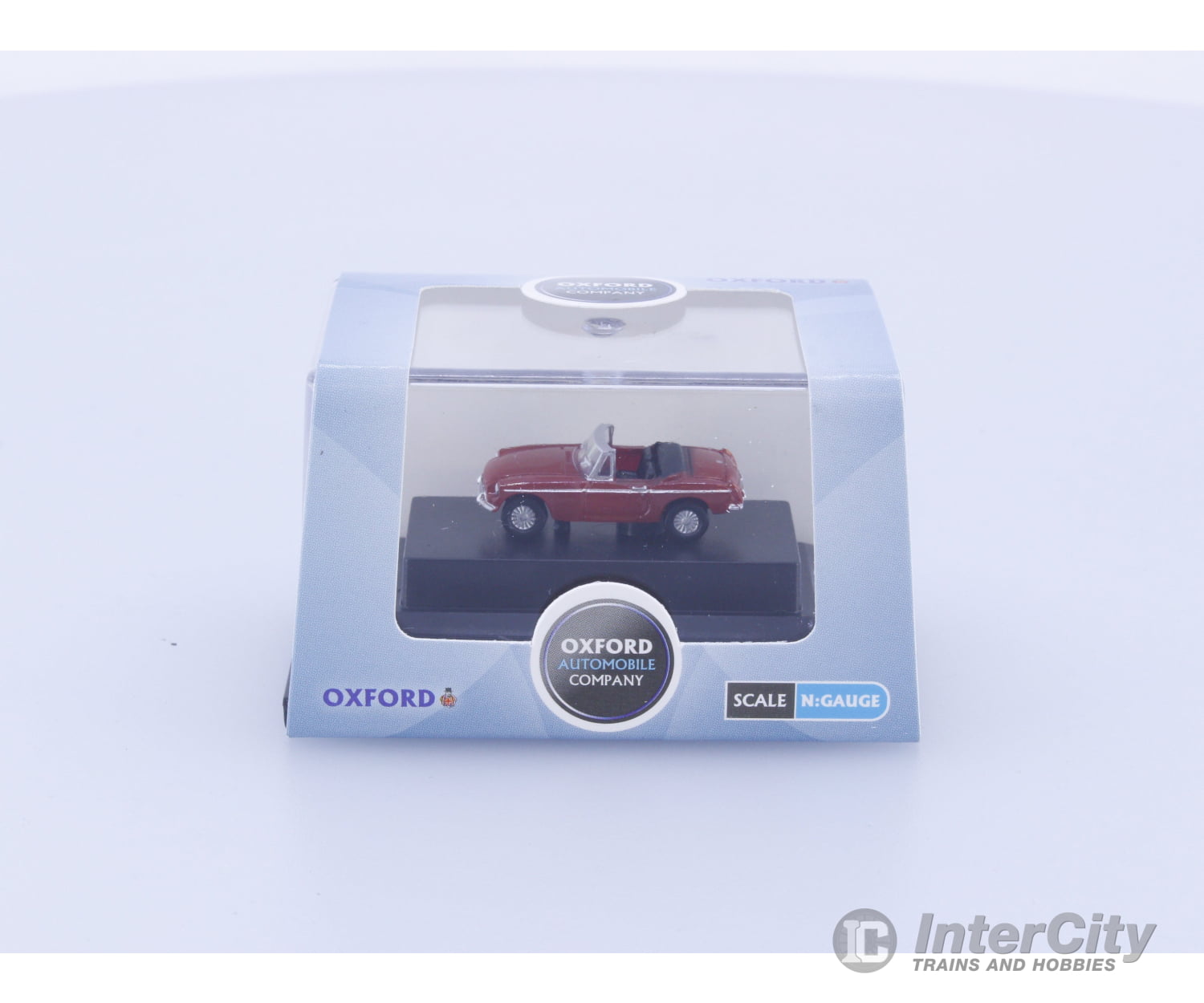Oxford Diecast NMGB001 N MGB Roadster Tartan Red (#1) Cars & Trucks