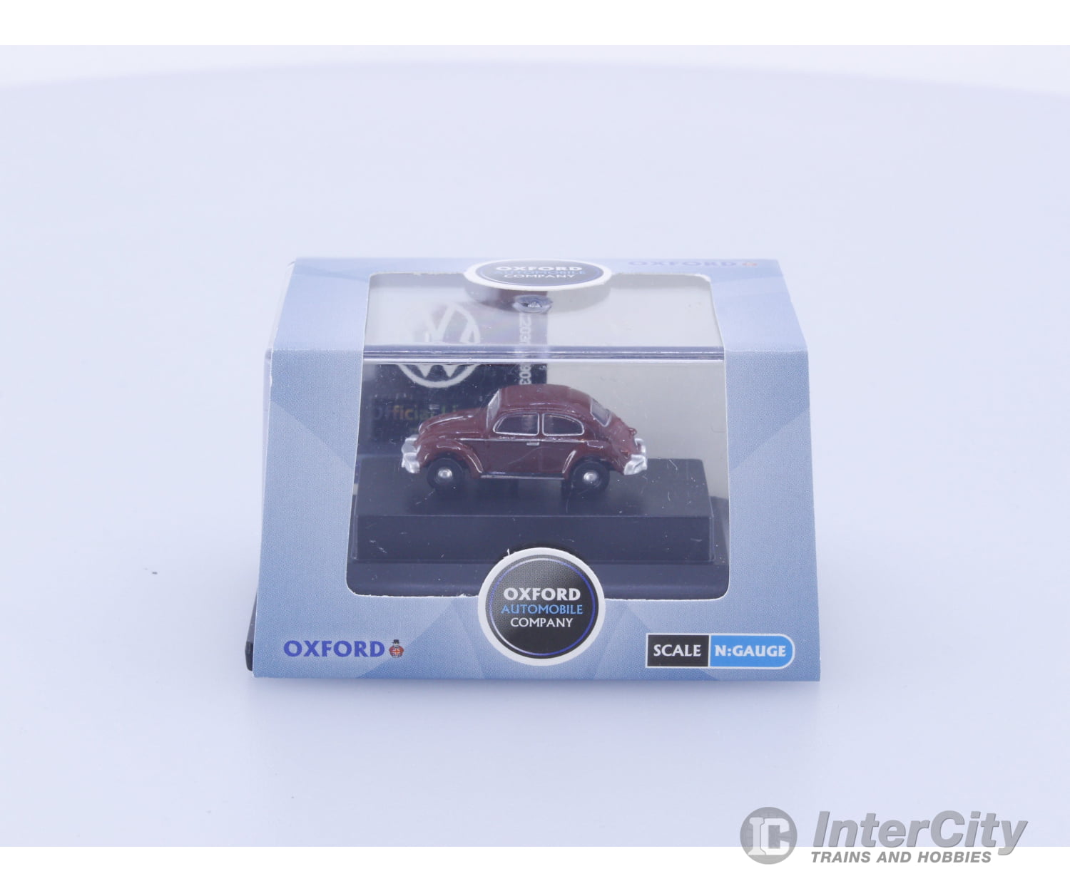 Oxford Diecast NVWB002 N Ruby Red VW Beetle Cars & Trucks