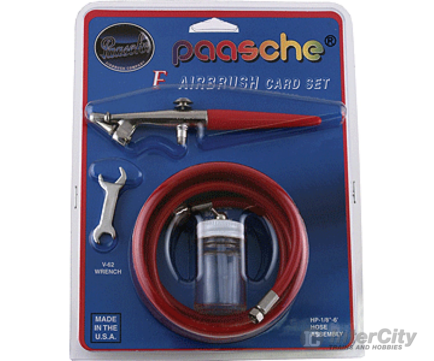 Paasche Airbrush Company 32 H Series - Carded Set -- Size #3: Medium 1/32 To 1-1/4 Tools