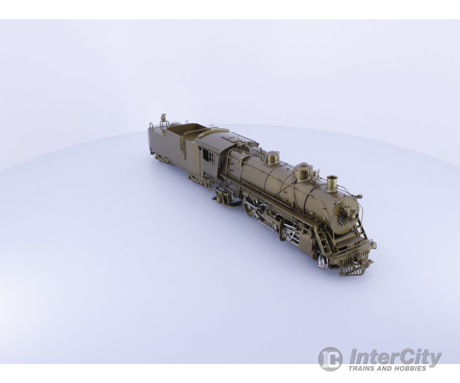 Pacific Fast Mail 01282 HO Brass 0-1 Class 2-8-2 3100 Series w Rectangular Tender Steam Locomotive #2 Great Northern