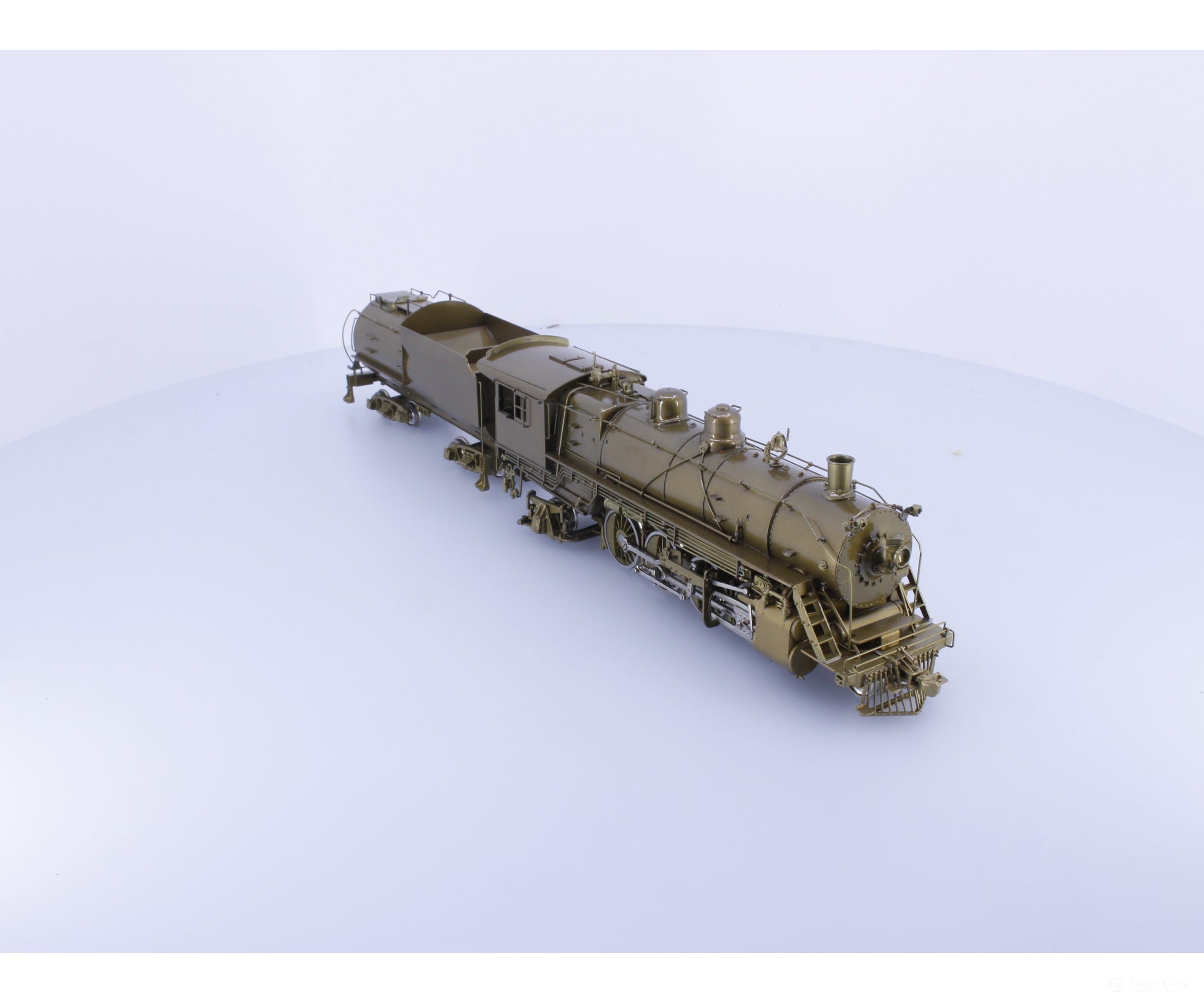 Pacific Fast Mail 01282V HO Brass 0-1 Class 2-8-2 3000 Series w Vanderbilt Tender Steam Locomotive Great Northern (GN)