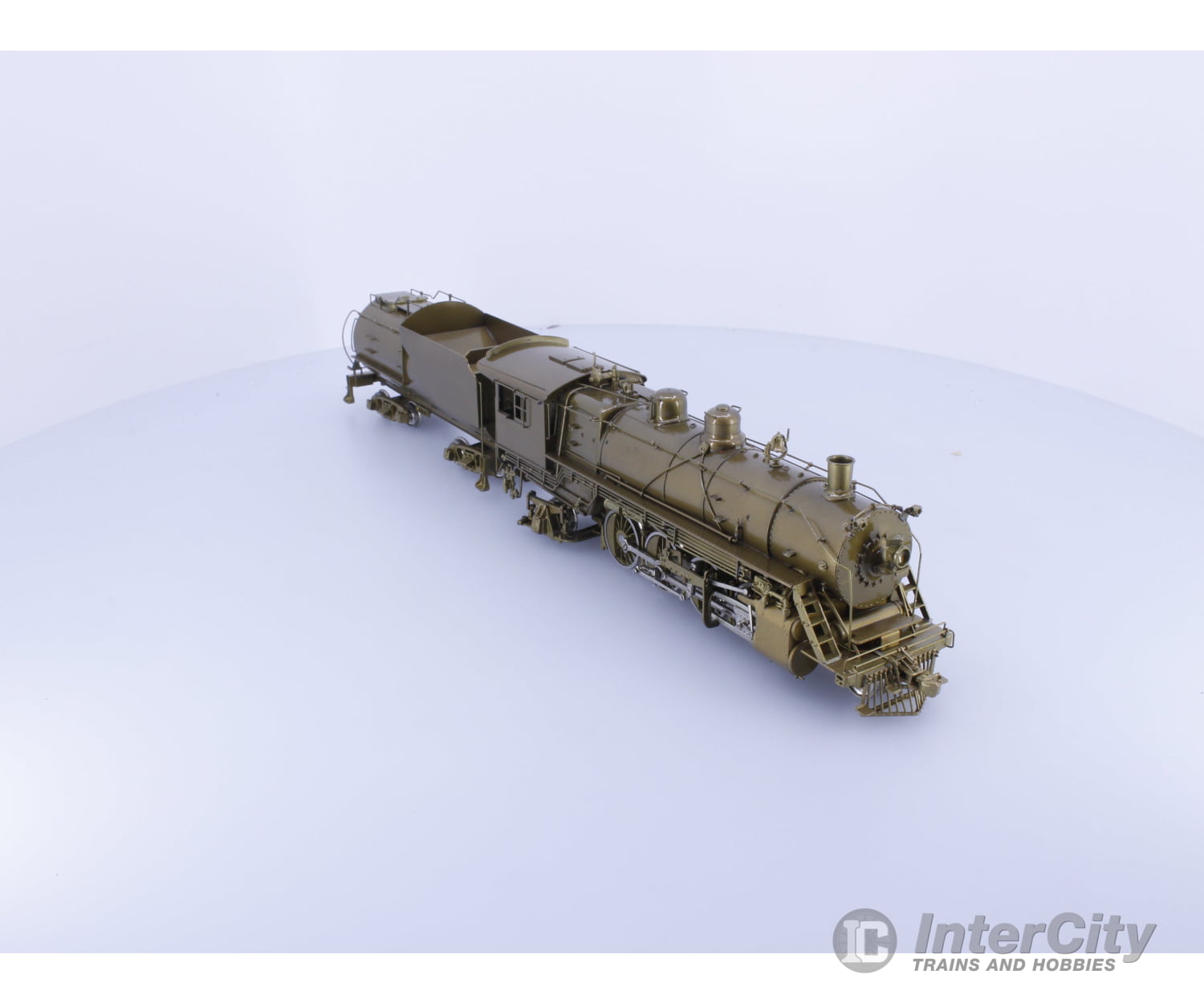 Pacific Fast Mail 01282V HO Brass 0-1 Class 2-8-2 3000 Series w Vanderbilt Tender Steam Locomotive Great Northern (GN)