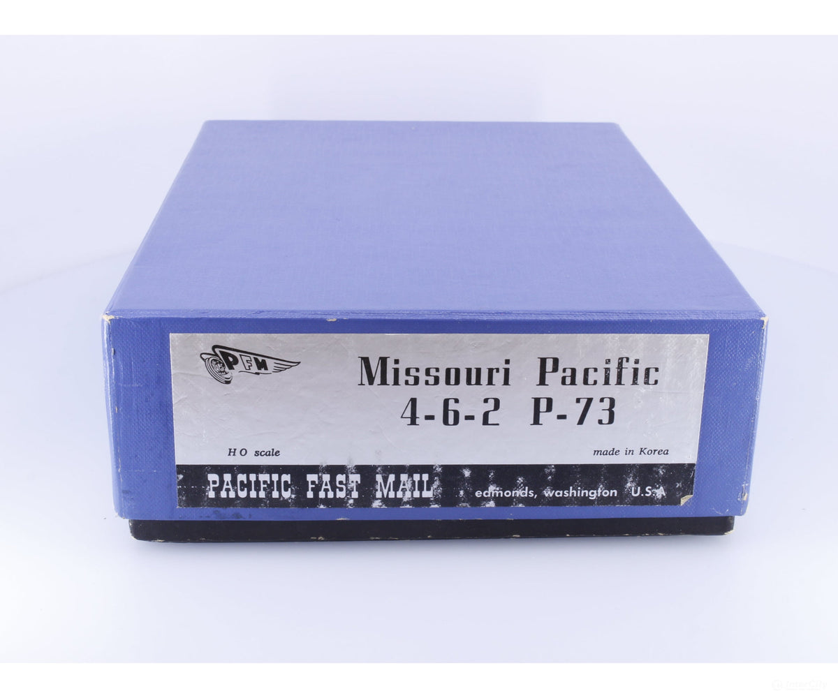 Pacific Fast Mail P73462 HO Brass 4-6-2 Class P-73 Steam Locomotive Missouri Pacific (MP) Analog DC - Locomotives