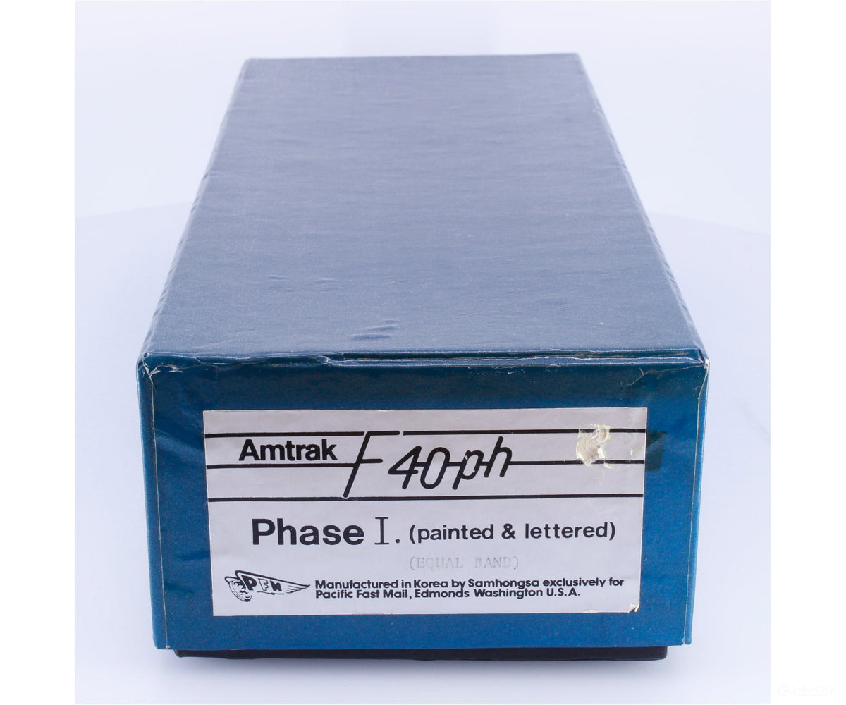 Pacific Fast Mail PH1 HO Brass F40PH Phase 1 Diesel Locomotive Amtrak (AMTK) Analog DC - Locomotives