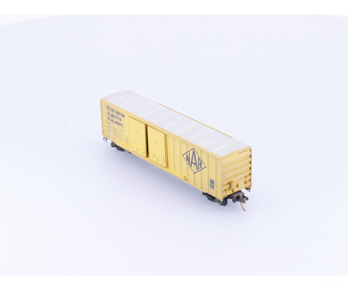 Pacific Western Rail Systems 03093016 N 50’ Double Door Boxcar Northern Alberta Railway (NAR) 050013 - Freight Cars