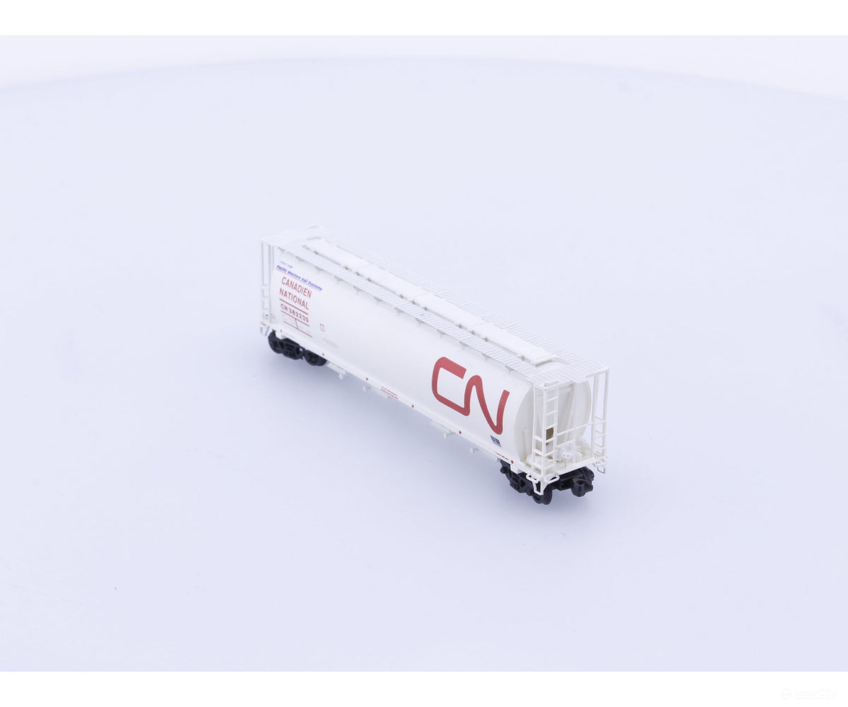 Pacific Western Rail Systems 1007-1 N 4 Bay Cylindrical Hopper Canadian National (CN) 362239 - Freight Cars