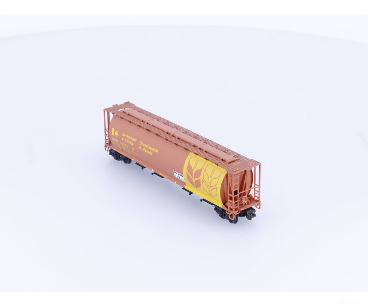 Pacific Western Rail Systems 1009-1 N 4 Bay Cylindrical Hopper Govt. of Canada Government of Canada (CNWX) 602164