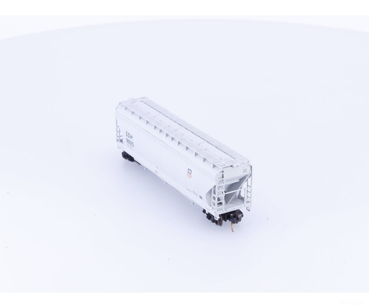 Pacific Western Rail Systems 1124T N 3 Bay ACF Covered Hopper St Louis Southwestern (SLSW/SSW) 91020 - Freight Cars