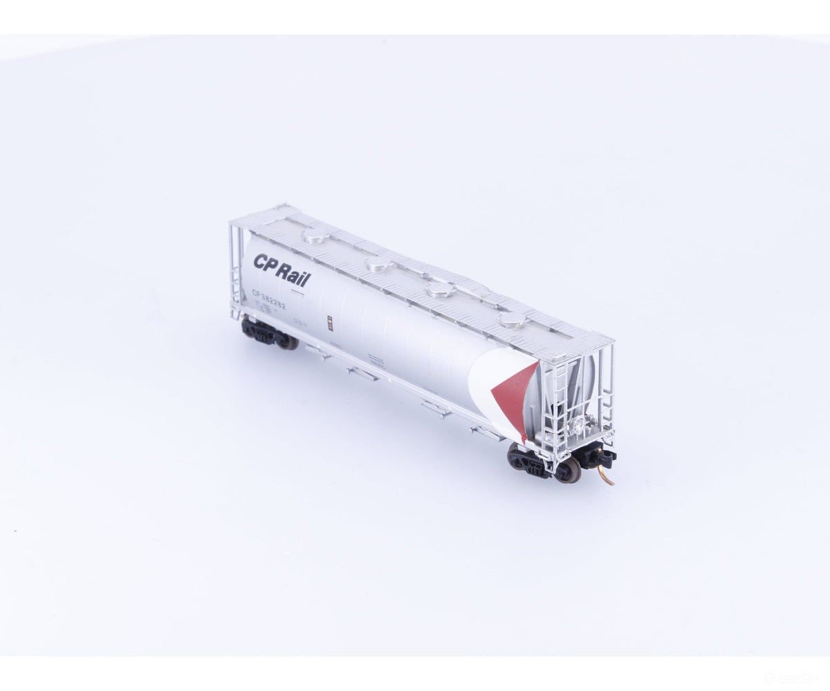 Pacific Western Rail Systems 1131G N 4 Bay Cylindrical Hopper Canadian Pacific (CP) 382282 - Freight Cars