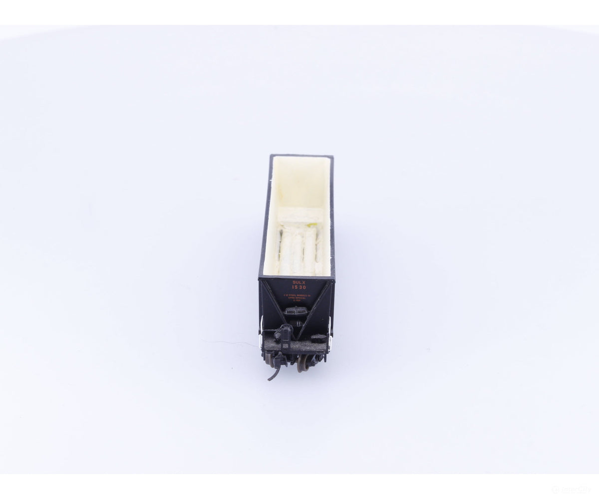 Pacific Western Rail Systems 1142DB N Bathtub Coal Car Sultran (SULX) 1530 - Freight Cars