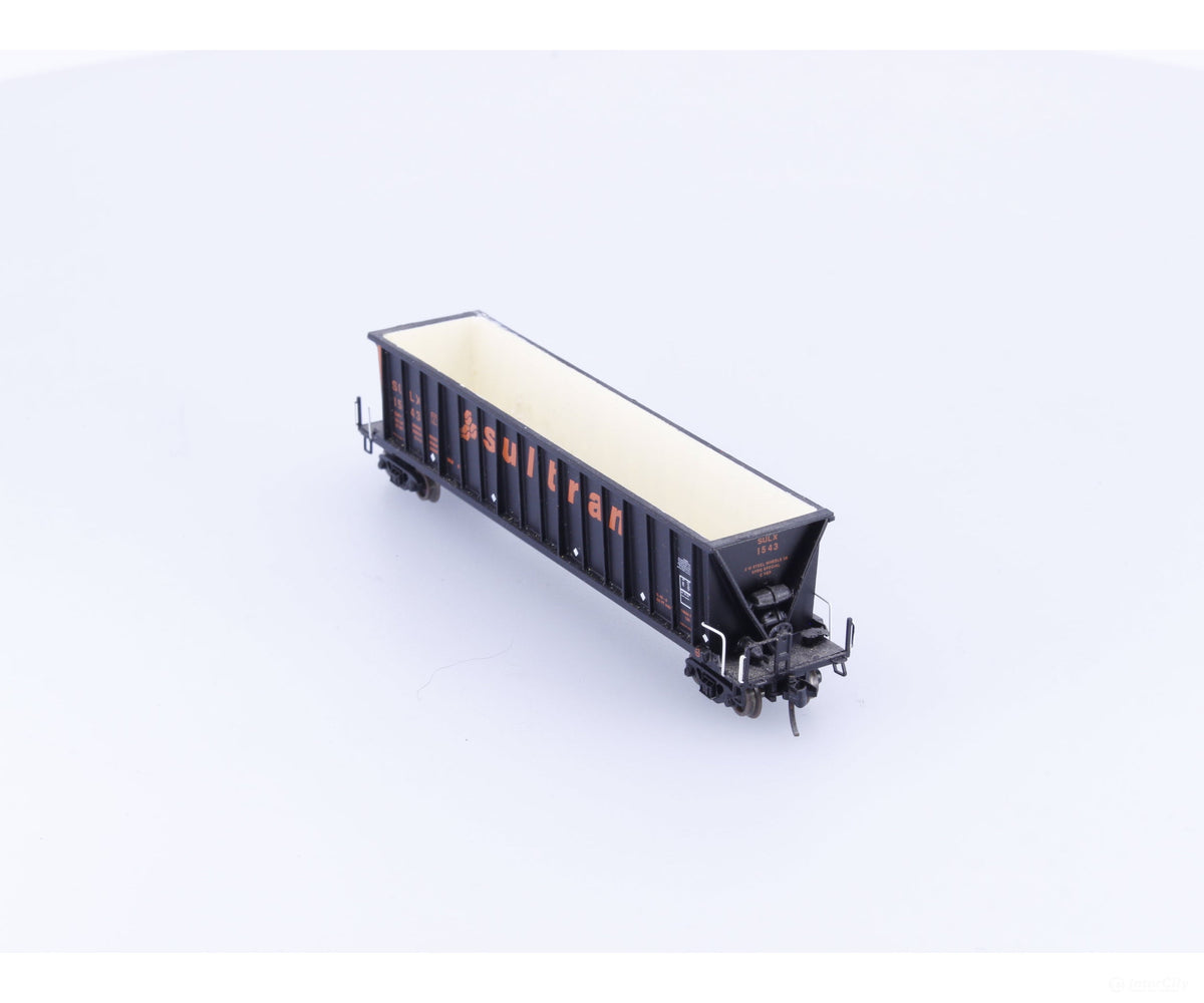 Pacific Western Rail Systems 1142DC N Bathtub Coal Car Sultran (SULX) 1543 - Freight Cars