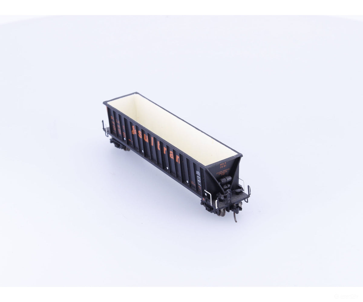 Pacific Western Rail Systems 1142DL N Bathtub Coal Car Sultran (SULX) 1681 - Freight Cars