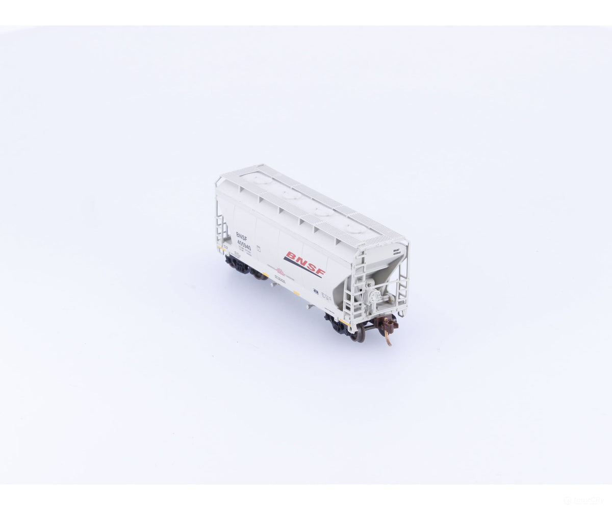 Pacific Western Rail Systems 1163A N 2 Bay Covered Hopper Burlington Northern Santa Fe (BNSF) 405940 - Freight Cars