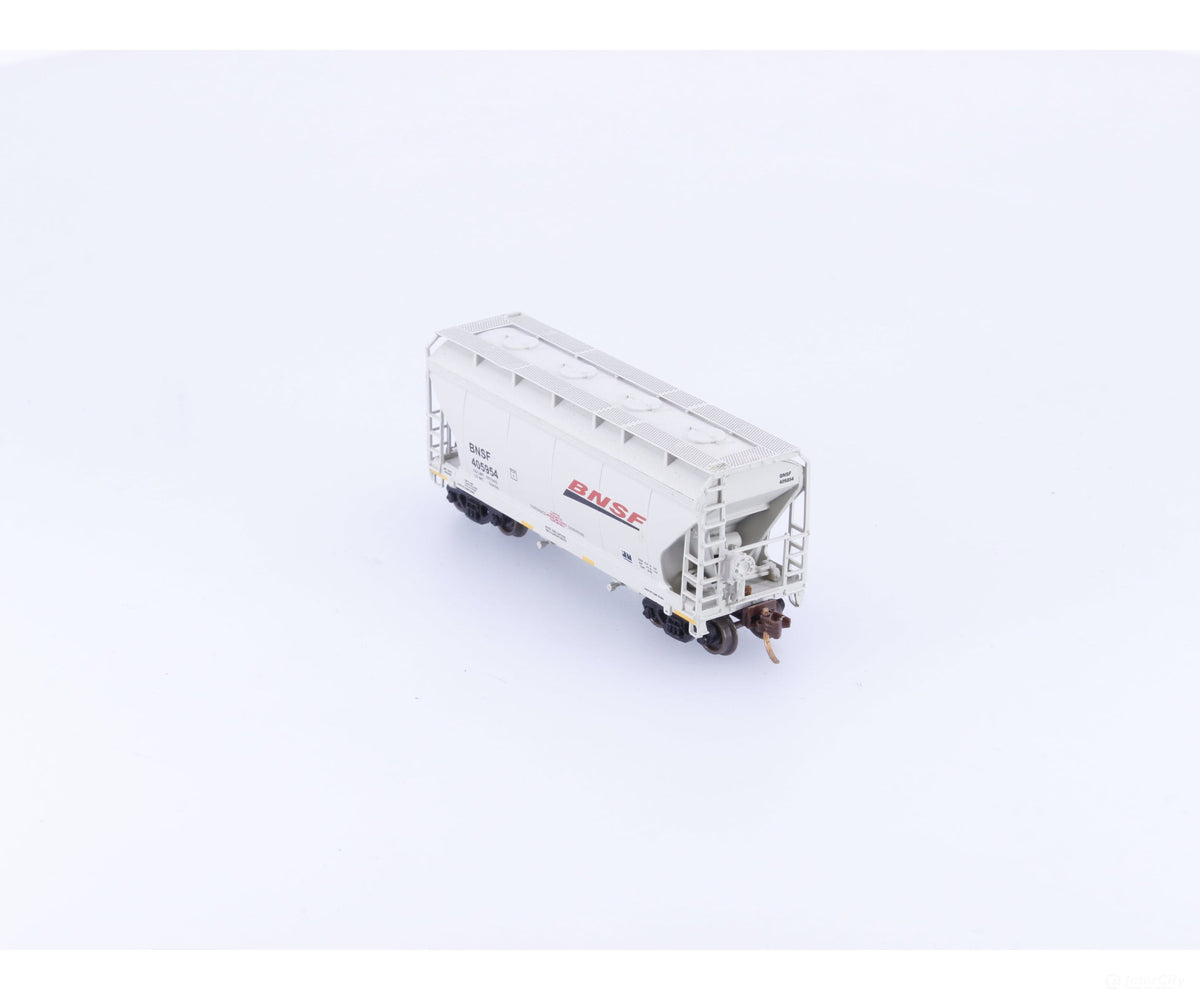 Pacific Western Rail Systems 1163E N 2 Bay Covered Hopper Burlington Northern Santa Fe (BNSF) 405954 - Freight Cars