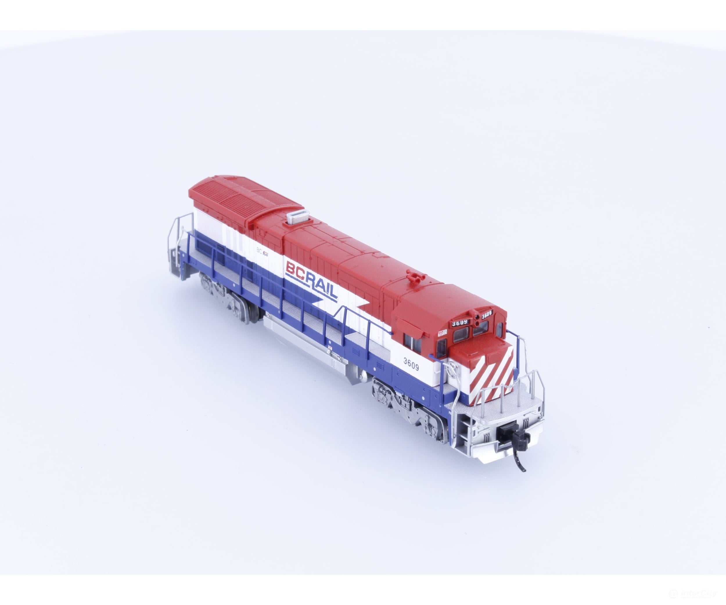 Pacific Western Rail Systems 150-49930 N Atlas B36-7 Diesel Locomotive Custom Re-Numbered BC Rail (BCOL) 3609 DCC Ready
