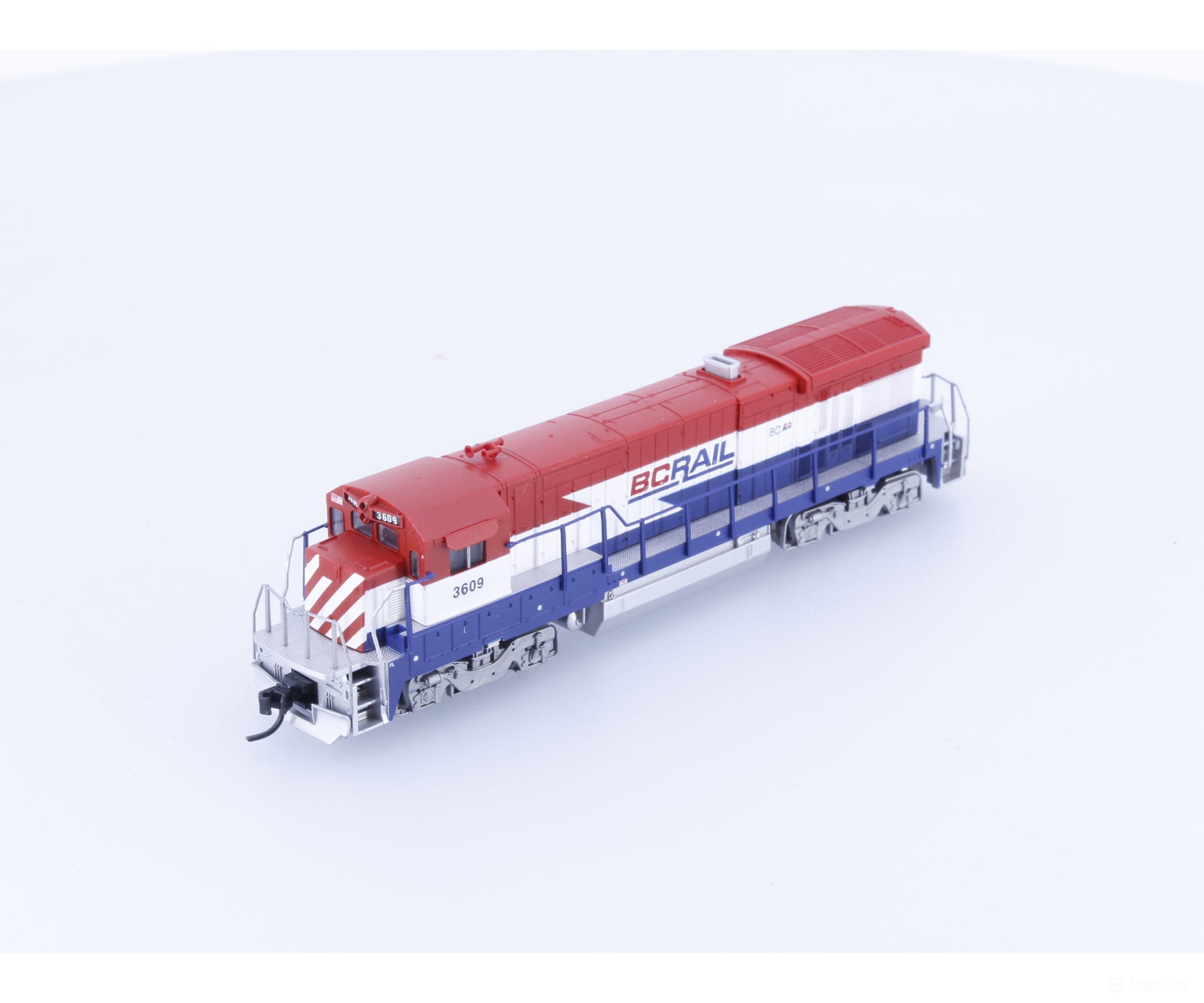Pacific Western Rail Systems 150-49930 N Atlas B36-7 Diesel Locomotive Custom Re-Numbered BC Rail (BCOL) 3609 DCC Ready