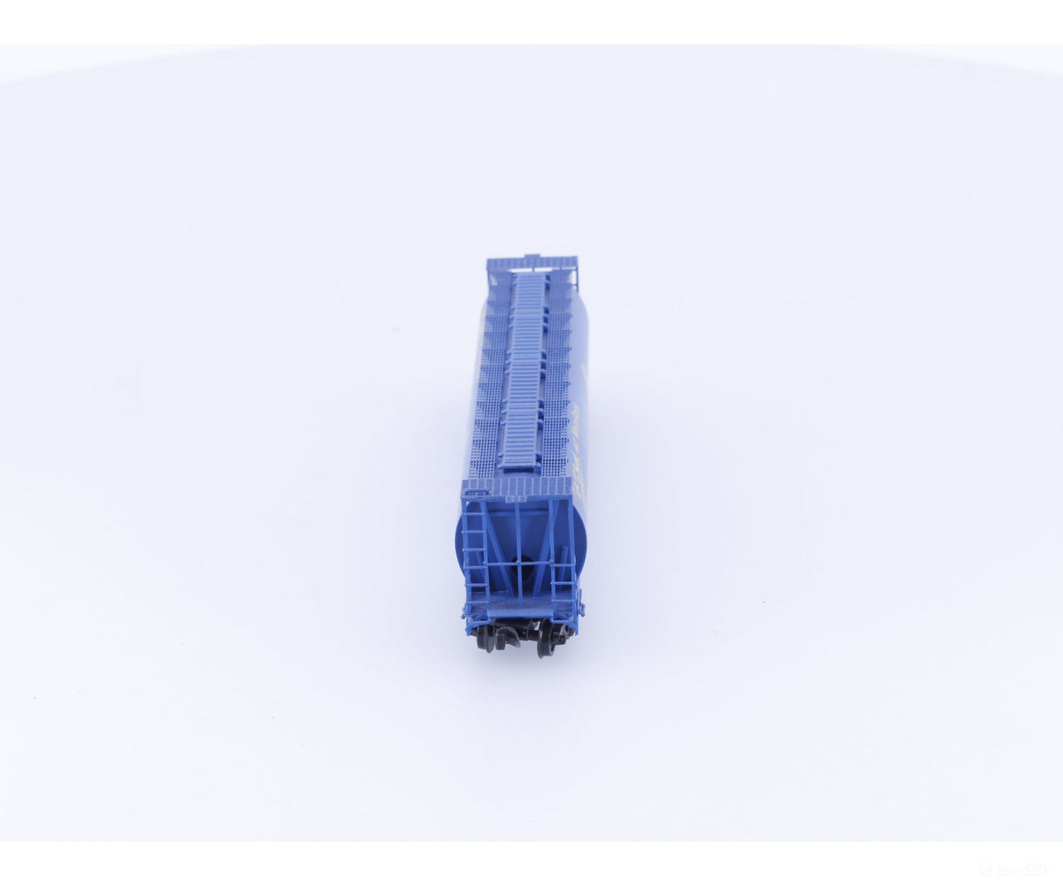 Pacific Western Rail Systems ABTAB N 4 Bay Cylindrical Hopper ’Take a Break’ White Rock Alberta (ALNX) 620395 - Freight
