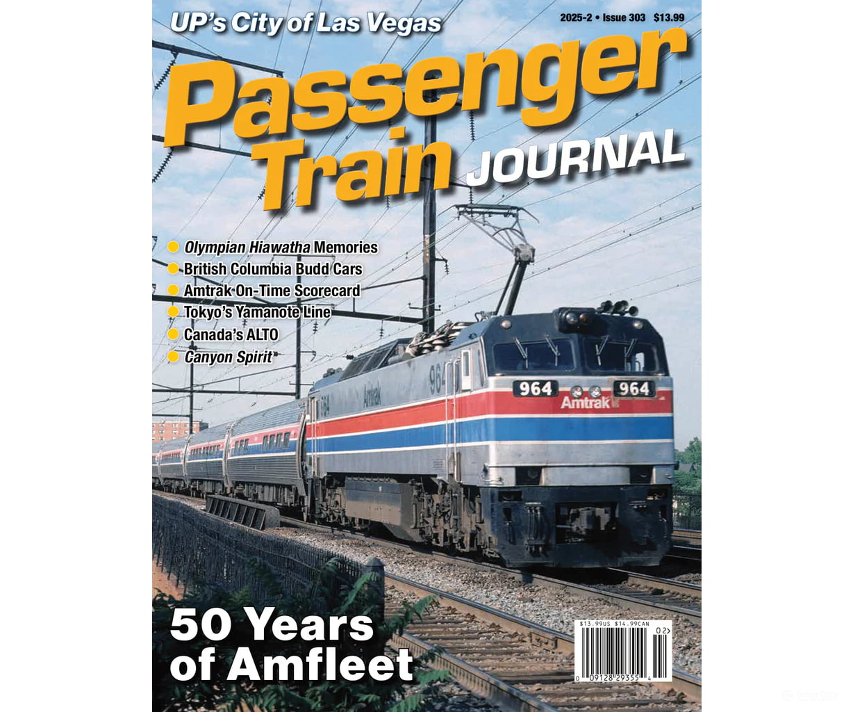 Passenger Train Journal 2025-2 Issue 303 Magazines