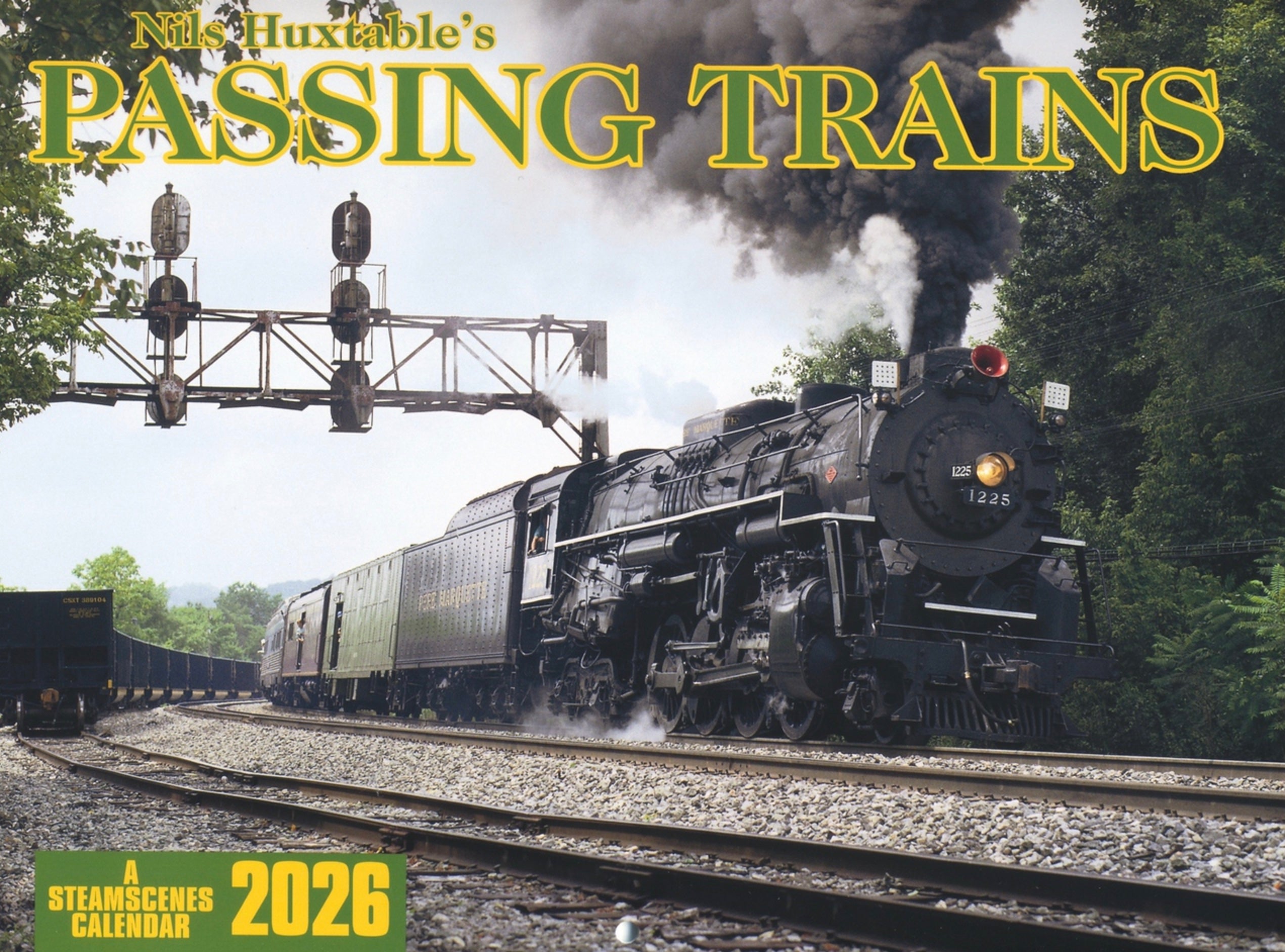 SteamScenes 2026 Calendar - Nils Huxtable's Passing Trains