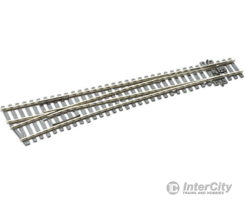 Peco HO SLE89 Code 100 Streamline Large Radius Turnout - Left Hand Electrofrog Track & Turnouts