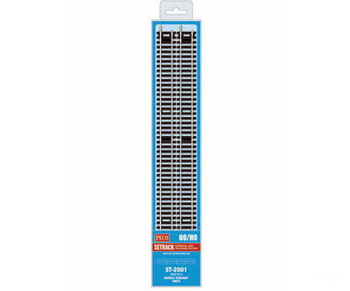 Peco St2001 Code 100 Nickel Silver Double Straight - Setrack 13-3/16 335Mm Pkg(8) Track & Turnouts