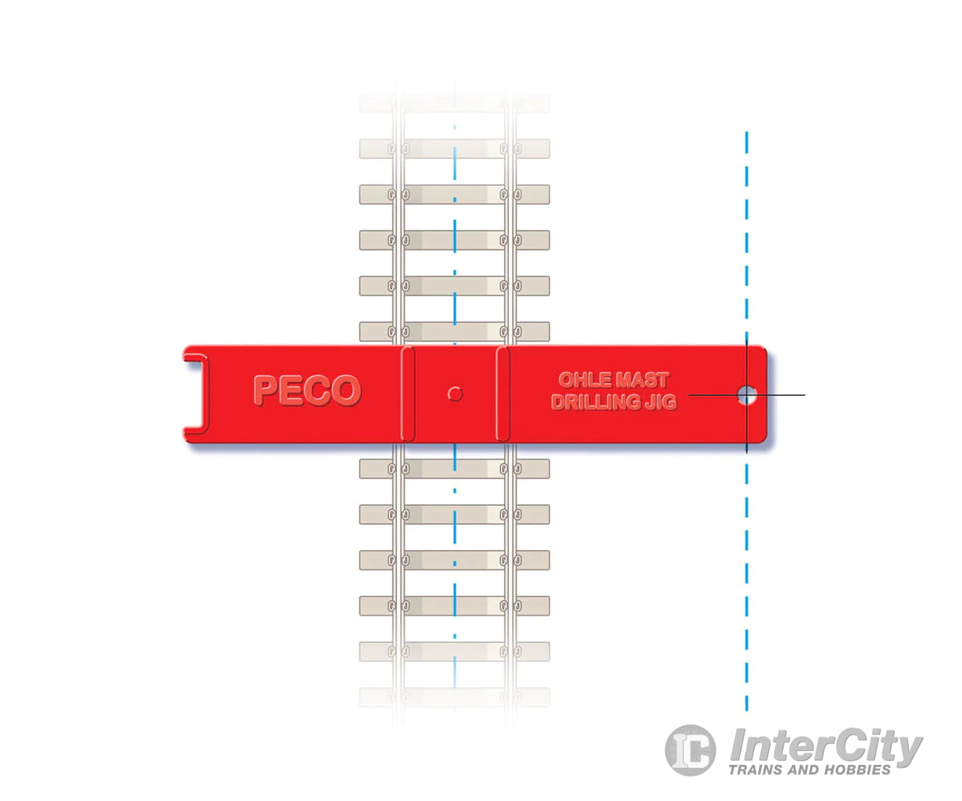 Peco Lc115 Catenary System Mast Installation Jig Track & Turnouts