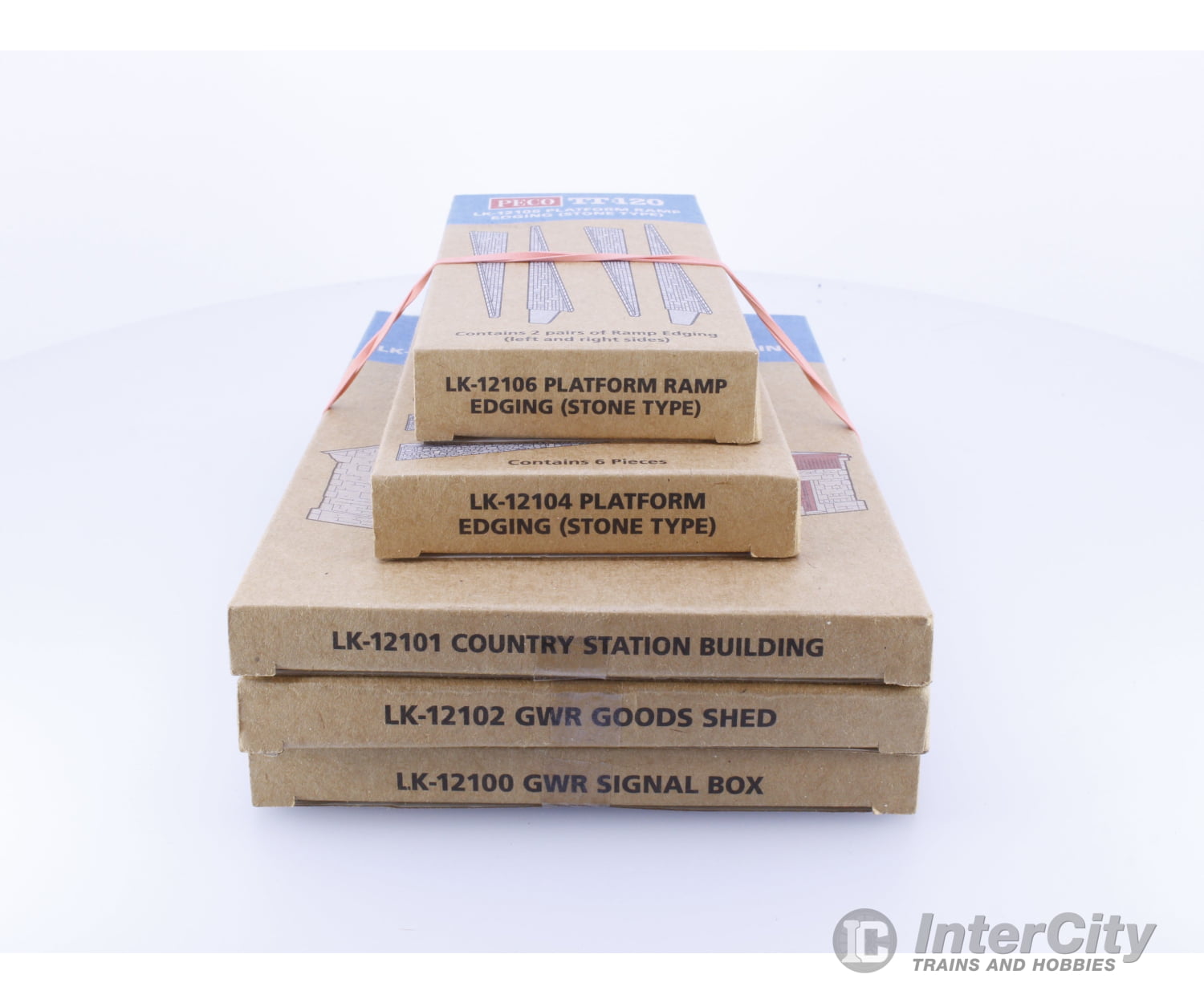 Peco MISC-LK#’s TT 3x Misc Structures Platform Edging and Ramp Edging Structures