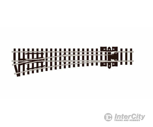 Peco N Sl396 Code 80 Medium Radius #6 Turnout - Streamline -- Left Hand Insulfrog Track & Turnouts
