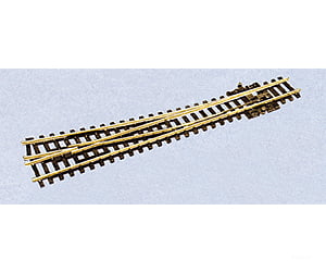 Peco N 1795 Code 55 Medium Radius #6 Turnout - Streamline -- Right Hand Electrofrog Track & Turnouts