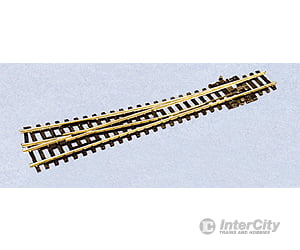 Peco N 1795 Code 55 Medium Radius #6 Turnout - Streamline -- Right Hand Electrofrog Track & Turnouts